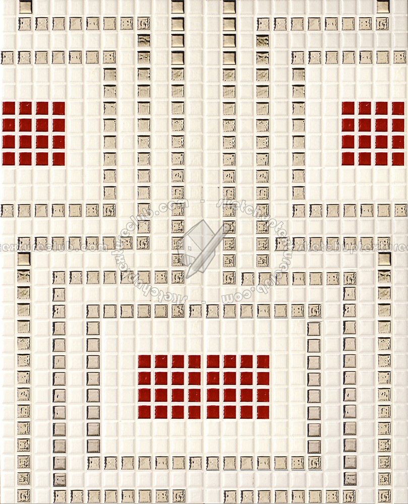 Textures   -   ARCHITECTURE   -   TILES INTERIOR   -   Mosaico   -   Mixed format  - Mosaico patterned tiles texture seamless 1 15648 (seamless)