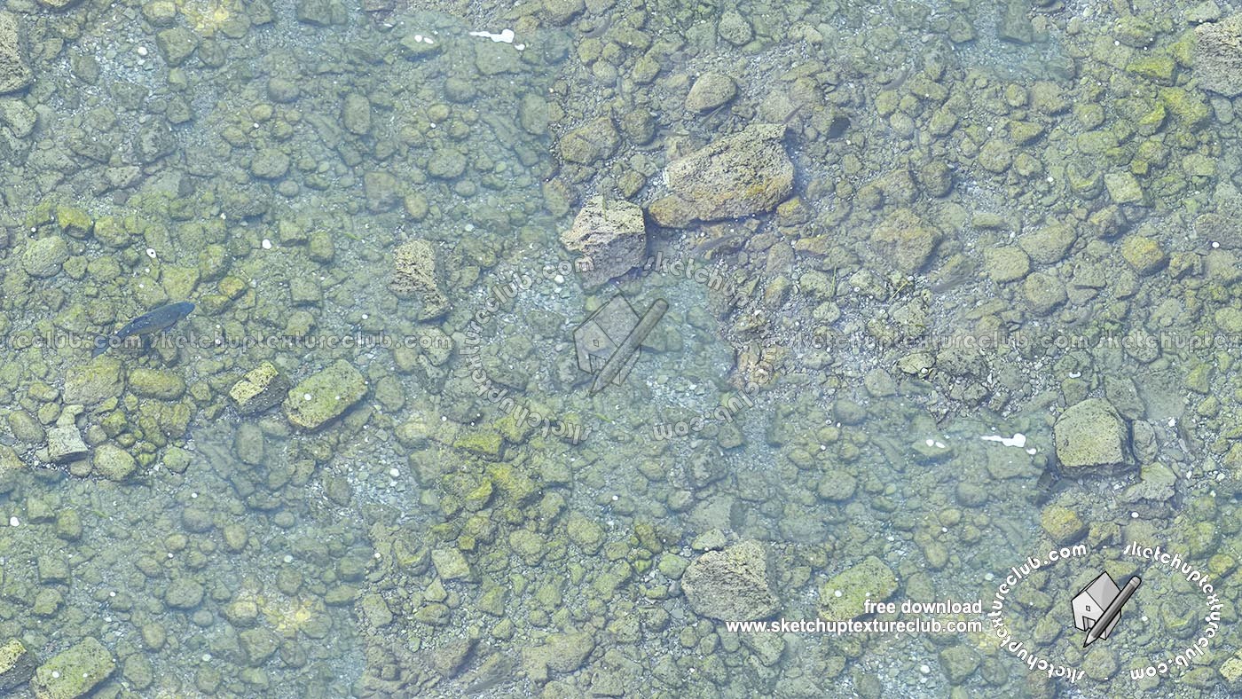 Textures   -   NATURE ELEMENTS   -   GRAVEL & PEBBLES  - Pebbles under water texture seamless 18211 (seamless)