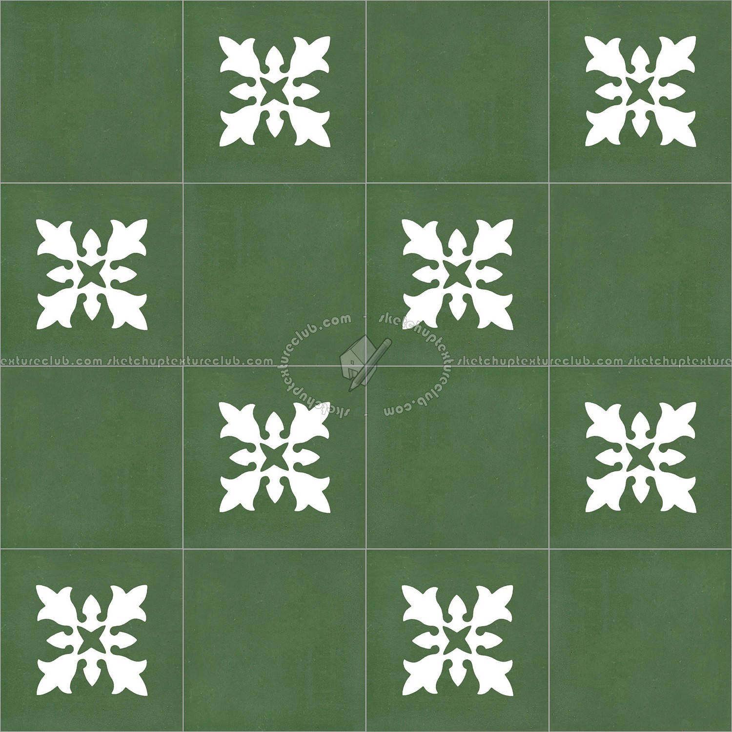 Textures   -   ARCHITECTURE   -   TILES INTERIOR   -   Cement - Encaustic   -   Encaustic  - Traditional encaustic cement ornate tile texture seamless 13550 (seamless)