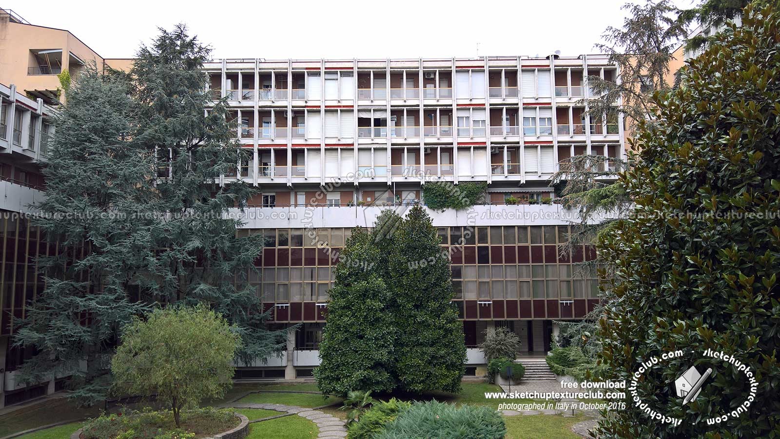 Textures   -   BACKGROUNDS & LANDSCAPES   -   CITY & TOWNS  - Urban area with building background 20426