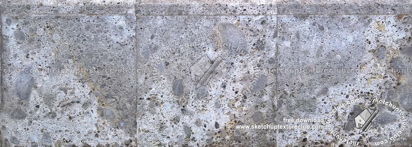 Textures   -   ARCHITECTURE   -   CONCRETE   -   Plates   -   Dirty  - Concrete and stone wall cladding plates texture seamless 19262 (seamless)