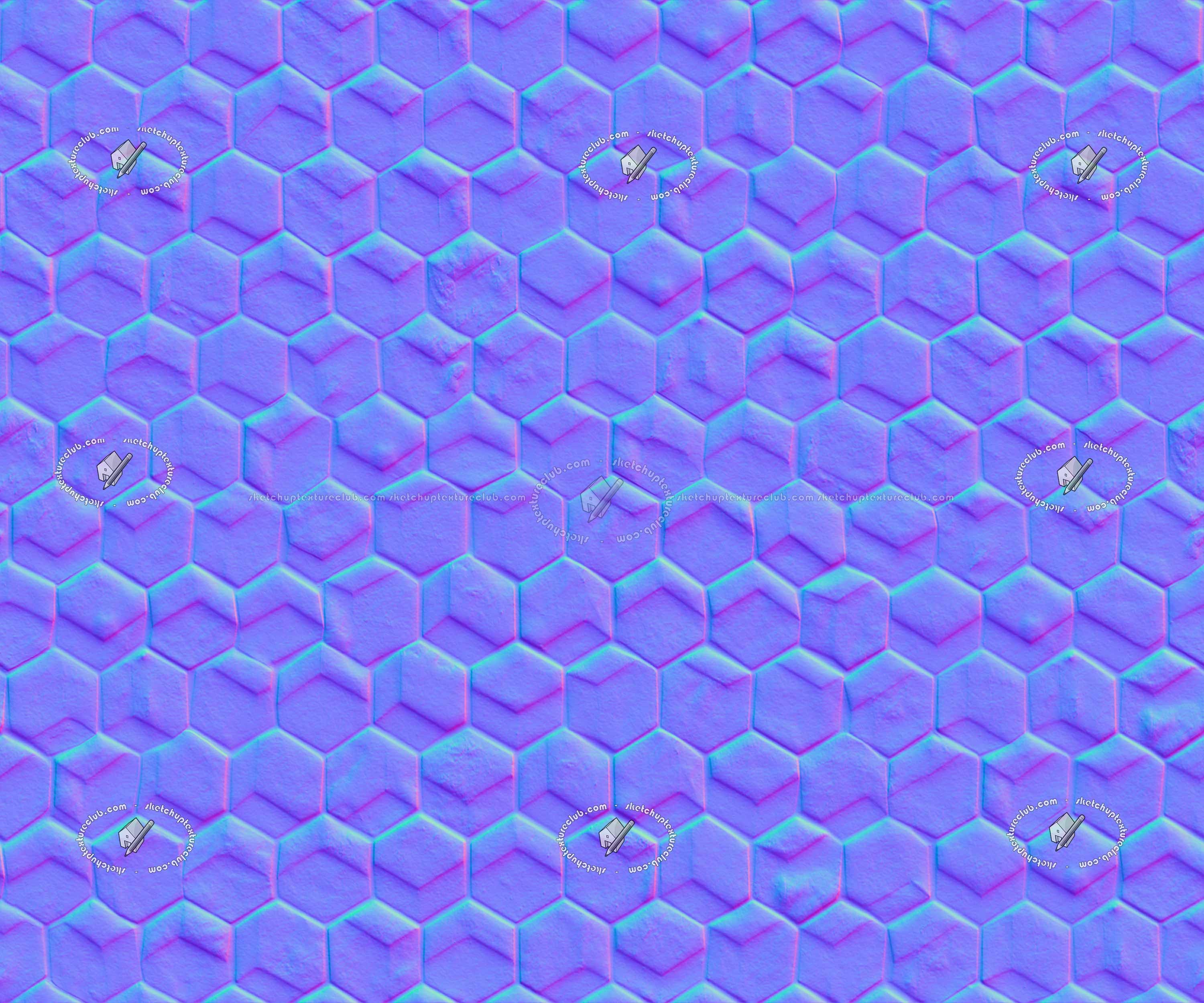 Textures   -   ARCHITECTURE   -   STONES WALLS   -   Claddings stone   -   Interior  - Olafur eliasson soil quasi brick wall texture seamless 21173 - Normal