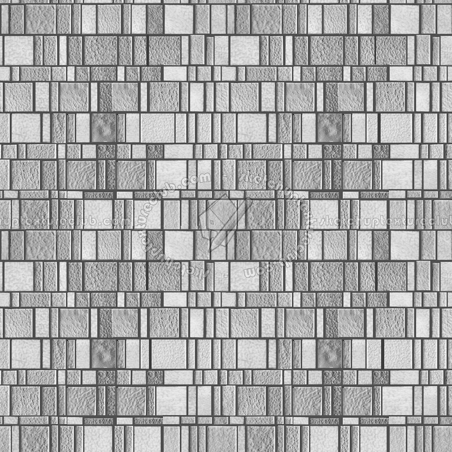 Textures   -   ARCHITECTURE   -   TILES INTERIOR   -   Mosaico   -   Mixed format  - Mosaico liberty style tiles texture seamless 15654 - Bump