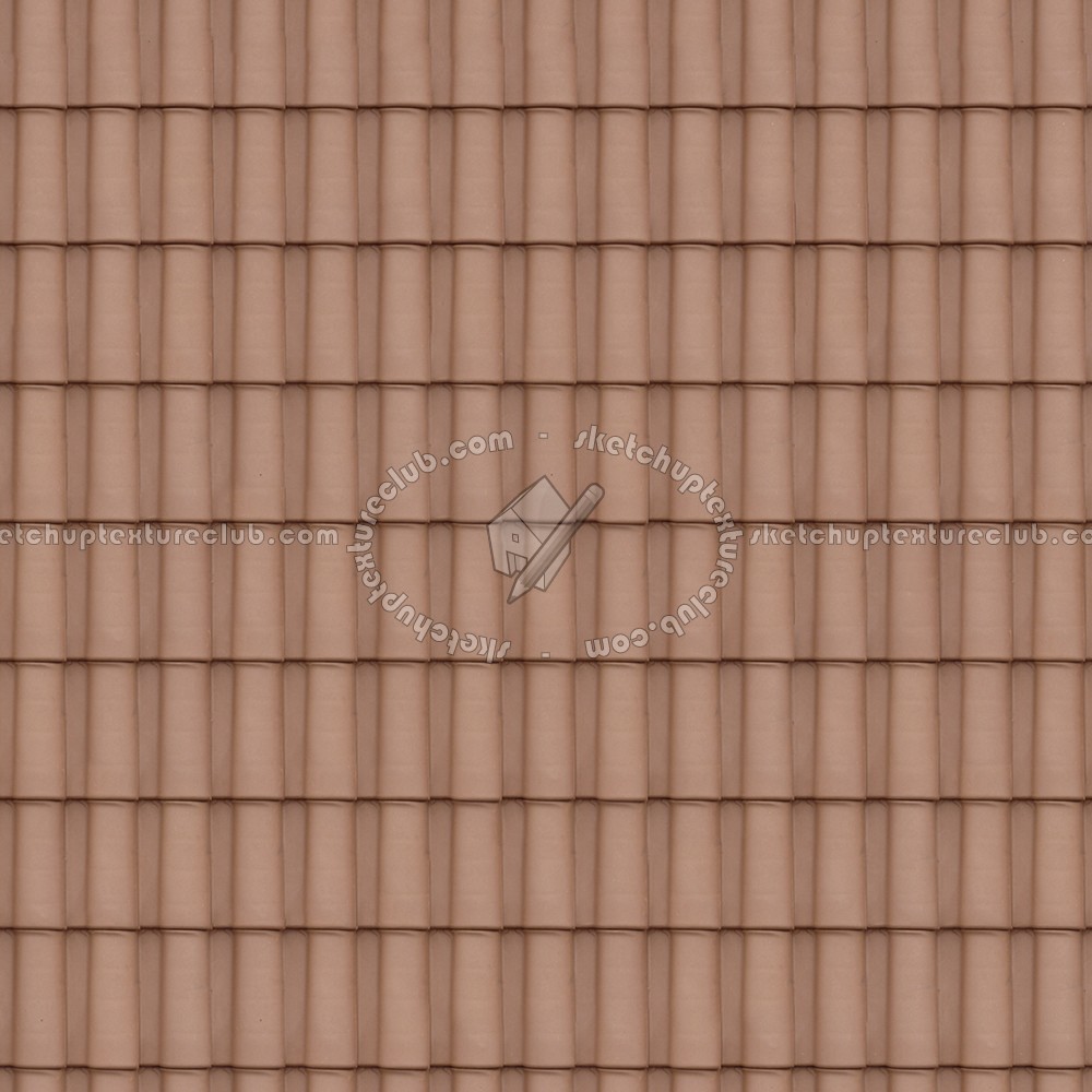 Textures   -   ARCHITECTURE   -   ROOFINGS   -   Clay roofs  - Portuguese clay roof tile texture seamless 03460 (seamless)