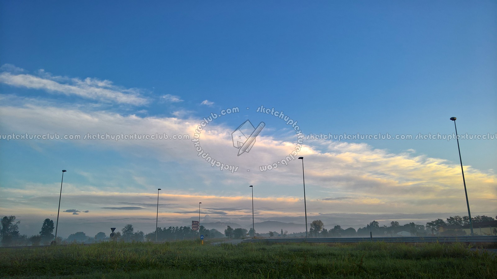 Textures   -   BACKGROUNDS & LANDSCAPES   -   NATURE   -   Countrysides & Hills  - Foggy morning in the countryside landscape 18407