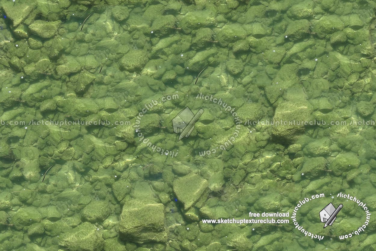 Textures   -   NATURE ELEMENTS   -   GRAVEL & PEBBLES  - Pebbles under water texture seamless 18344 (seamless)