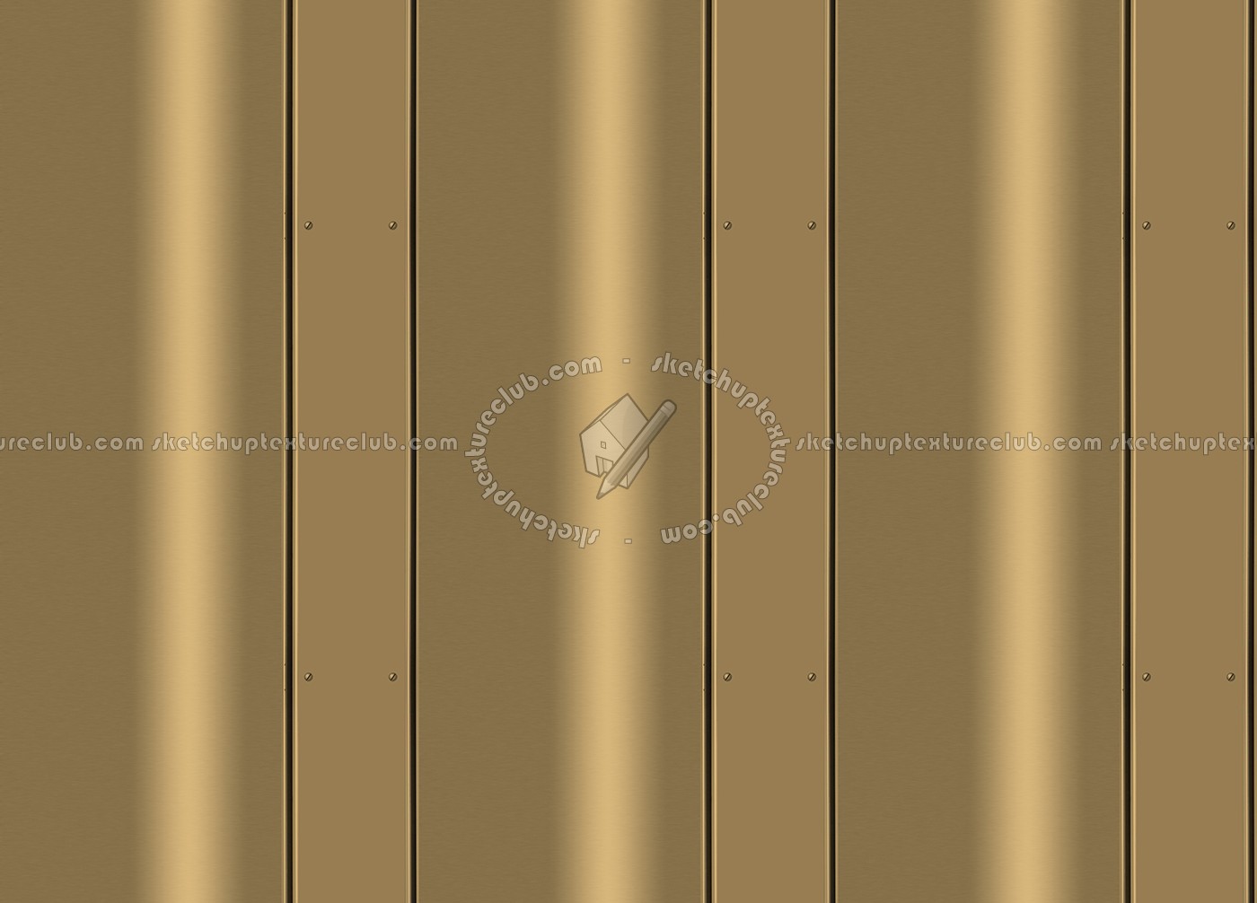 Textures   -   MATERIALS   -   METALS   -   Facades claddings  - Gold metal facade cladding texture seamless 10224 (seamless)