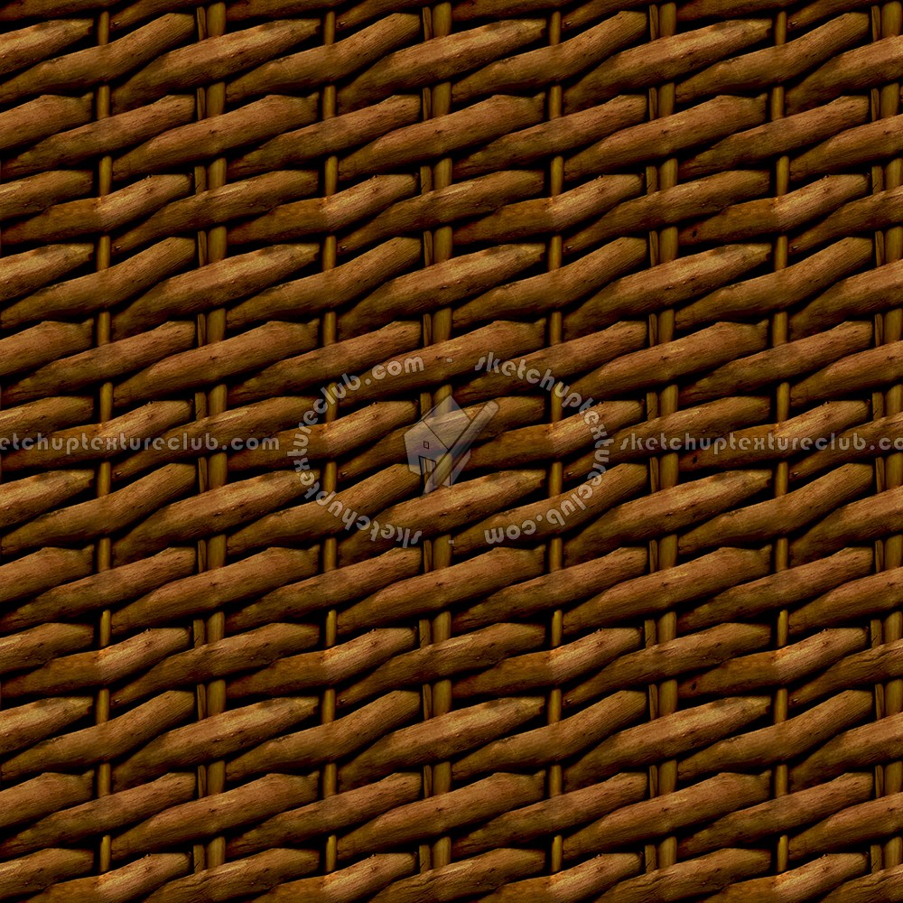 Textures   -   NATURE ELEMENTS   -   RATTAN & WICKER  - Wicker woven basket texture seamless 12596 (seamless)
