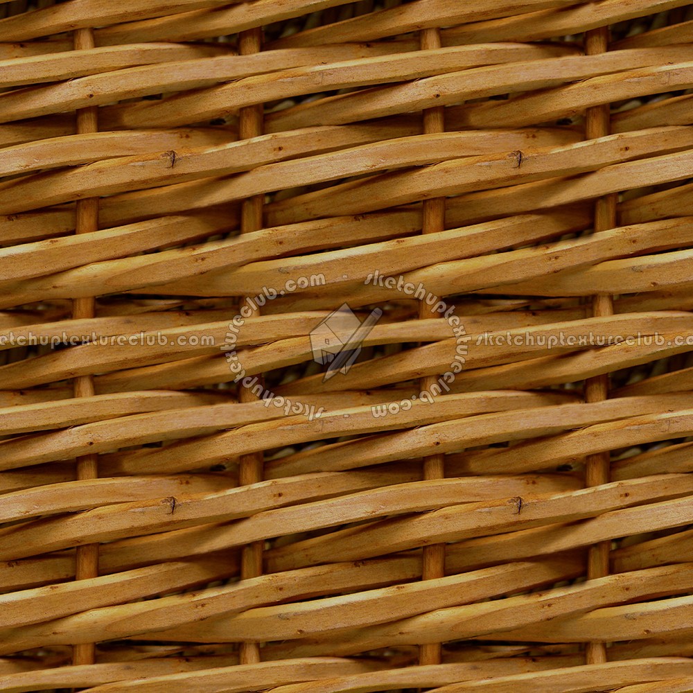 Textures   -   NATURE ELEMENTS   -   RATTAN & WICKER  - Wicker woven basket texture seamless 12598 (seamless)
