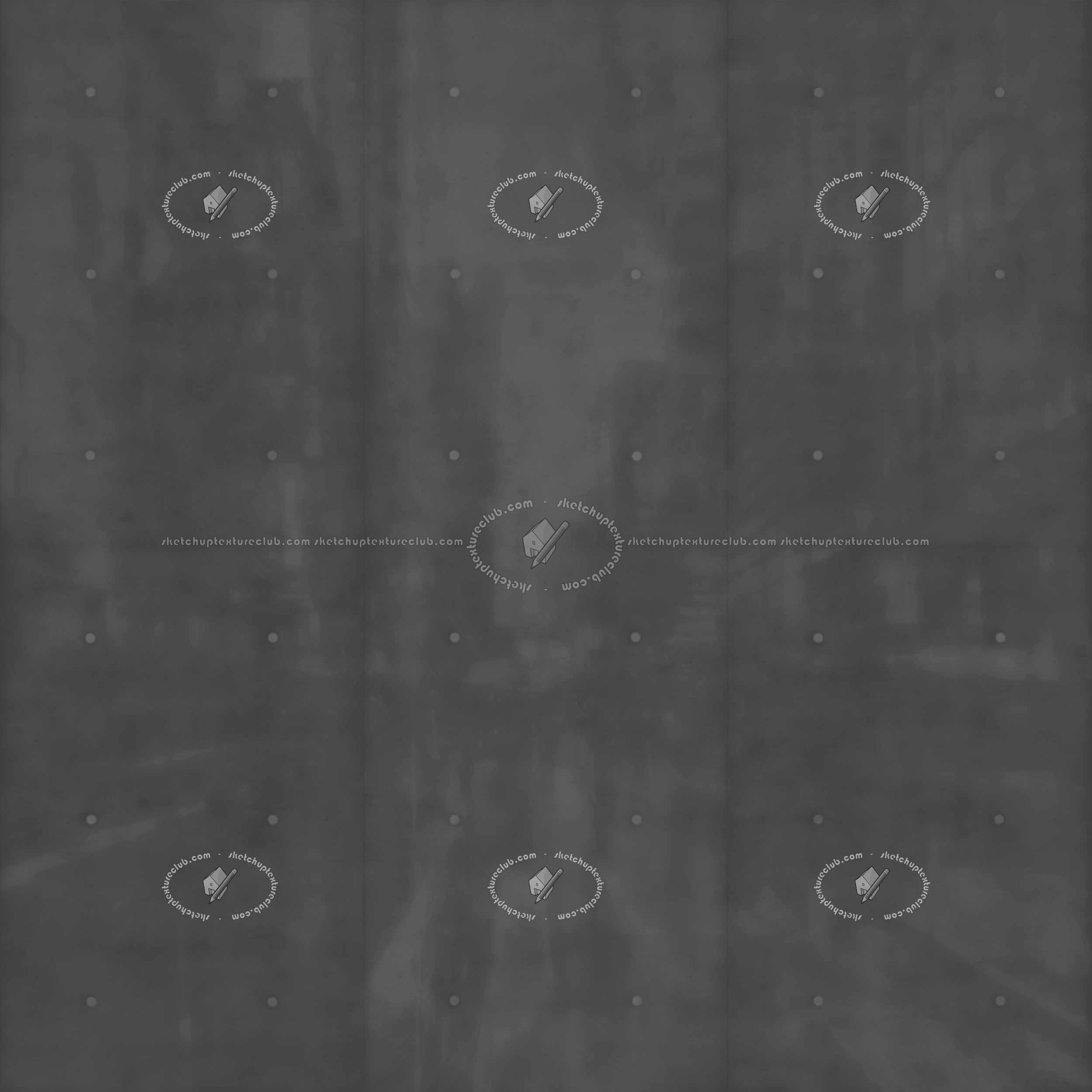 Textures   -   ARCHITECTURE   -   CONCRETE   -   Plates   -   Dirty  - Concrete dirt plates wall texture seamless 21270 - Displacement