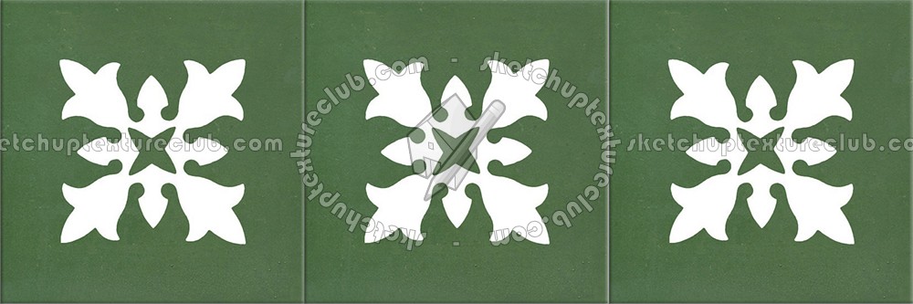 Textures   -   ARCHITECTURE   -   TILES INTERIOR   -   Cement - Encaustic   -   Encaustic  - Border traditional encaustic cement ornate tile texture seamless 13564 (seamless)