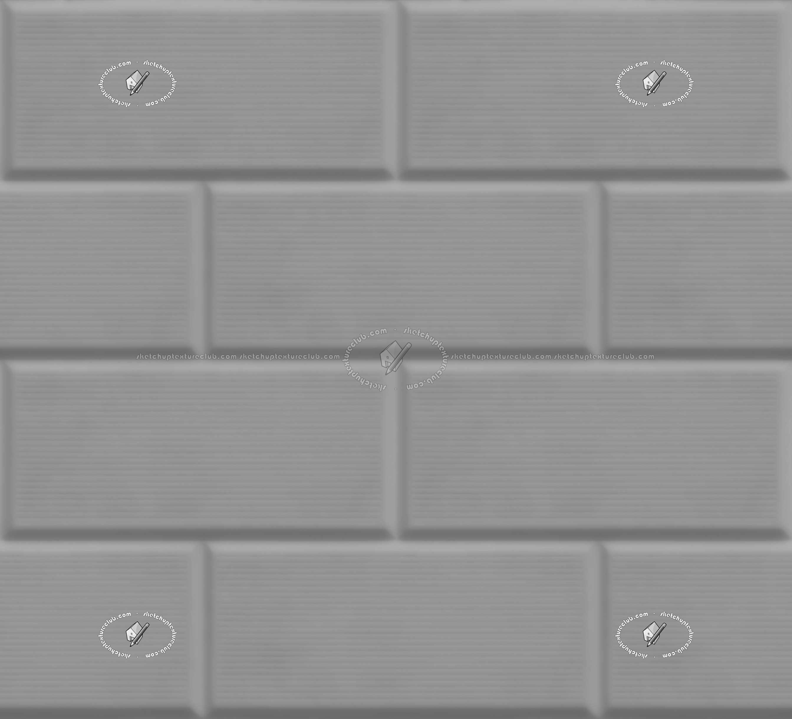 Textures   -   ARCHITECTURE   -   CONCRETE   -   Plates   -   Clean  - Concrete building facade texture seamless 20892 - Displacement