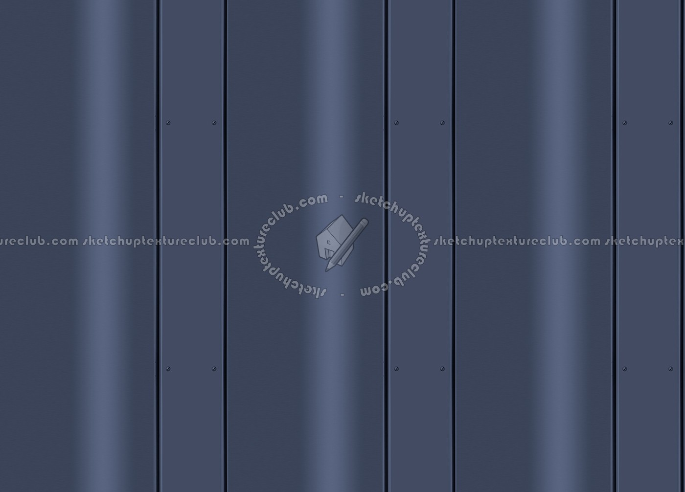 Textures   -   MATERIALS   -   METALS   -   Facades claddings  - Blue metal facade cladding texture seamless 10233 (seamless)