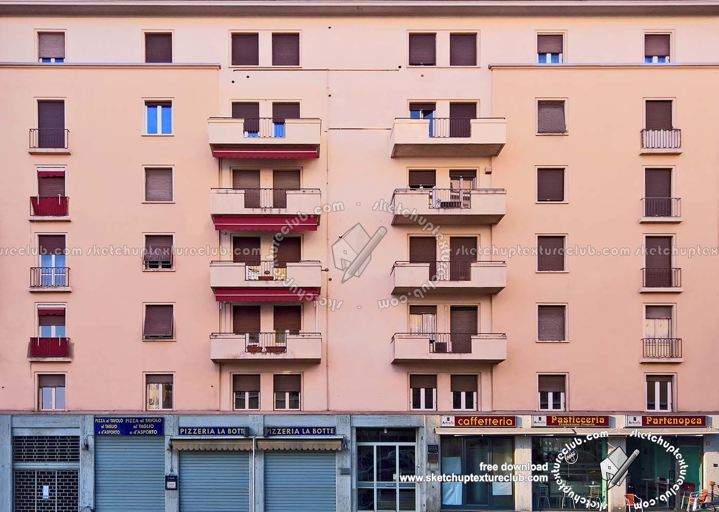 Textures   -   ARCHITECTURE   -   BUILDINGS   -   Residential buildings  - Residential building texture 18191