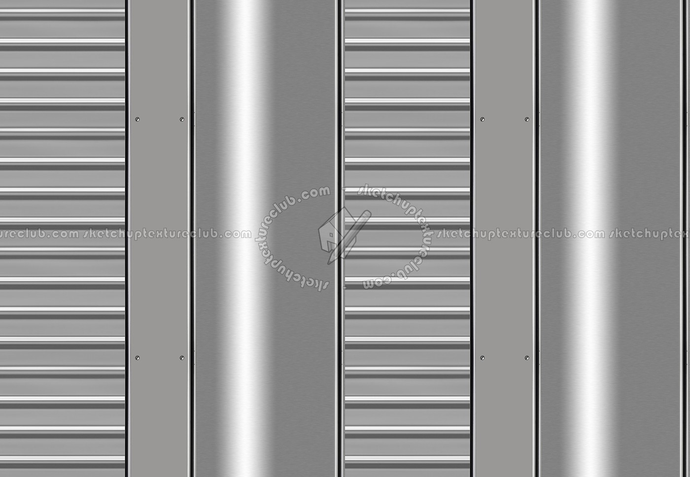 Textures   -   MATERIALS   -   METALS   -   Facades claddings  - Aluminium metal facade cladding texture seamless 10235 (seamless)