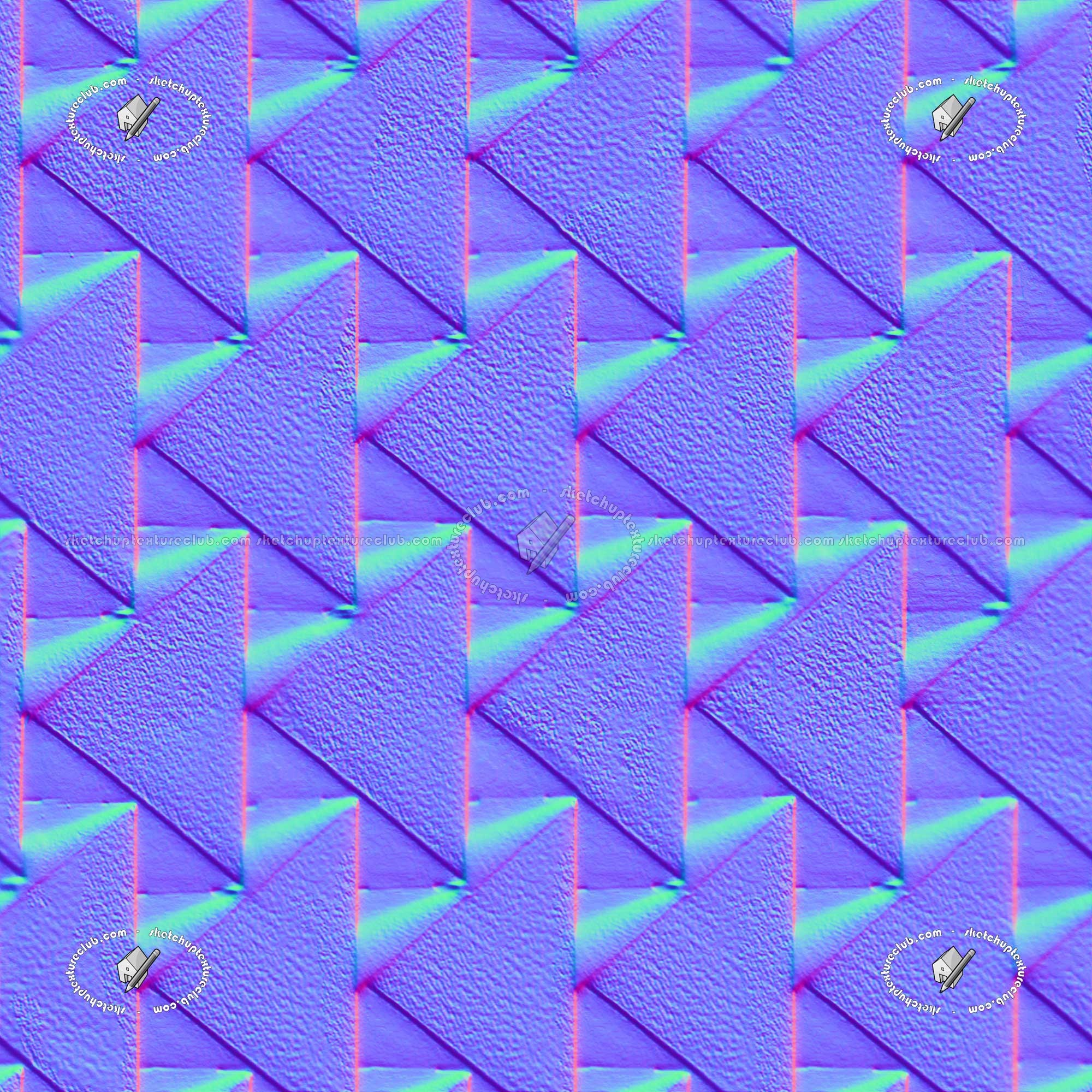 Textures   -   ARCHITECTURE   -   CONCRETE   -   Plates   -   Clean  - Concrete facade modern architecture texture seamless 20909 - Normal