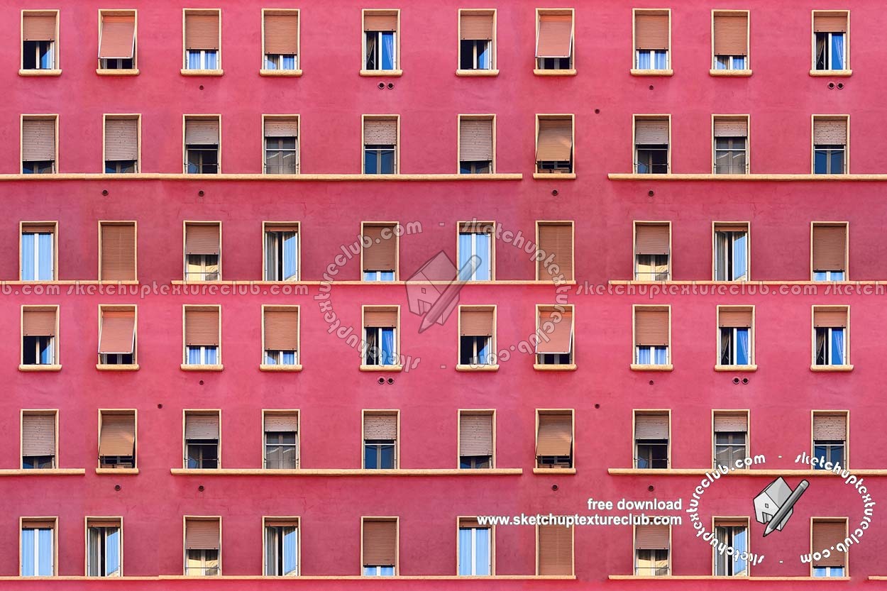 Textures   -   ARCHITECTURE   -   BUILDINGS   -   Residential buildings  - Residential building texture seamless 18193 (seamless)