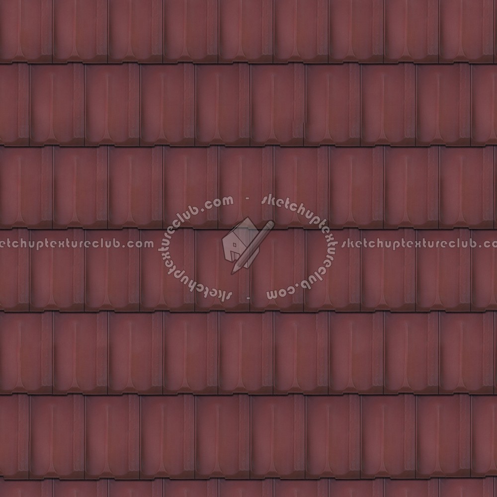 Textures   -   ARCHITECTURE   -   ROOFINGS   -   Clay roofs  - Terracotta roof tile texture seamless 03480 (seamless)