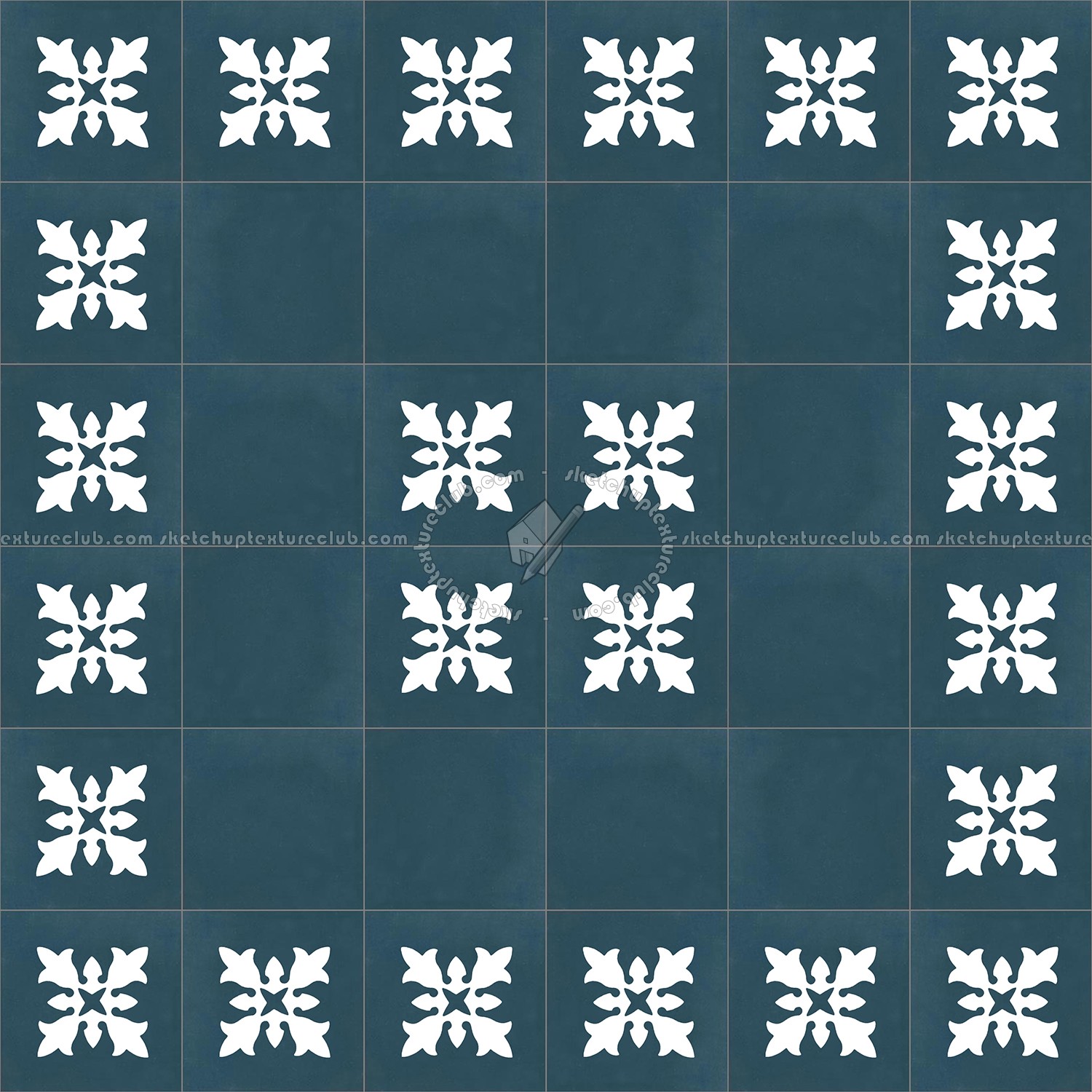 Textures   -   ARCHITECTURE   -   TILES INTERIOR   -   Cement - Encaustic   -   Encaustic  - Traditional encaustic cement ornate tile texture seamless 13575 (seamless)