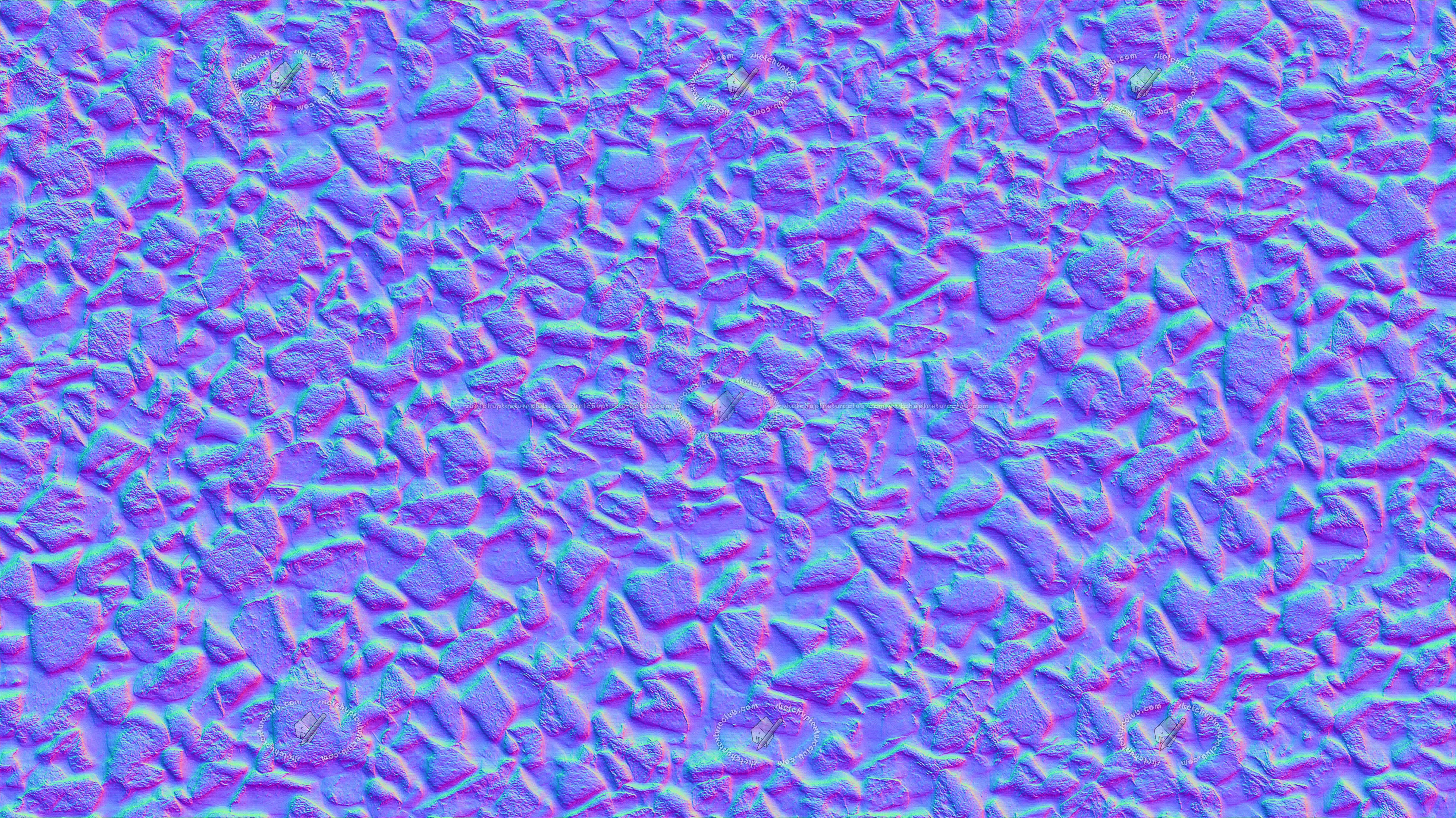 Textures   -   NATURE ELEMENTS   -   GRAVEL &amp; PEBBLES  - Gravel pebbles for rails texture seamless 20791 - Normal