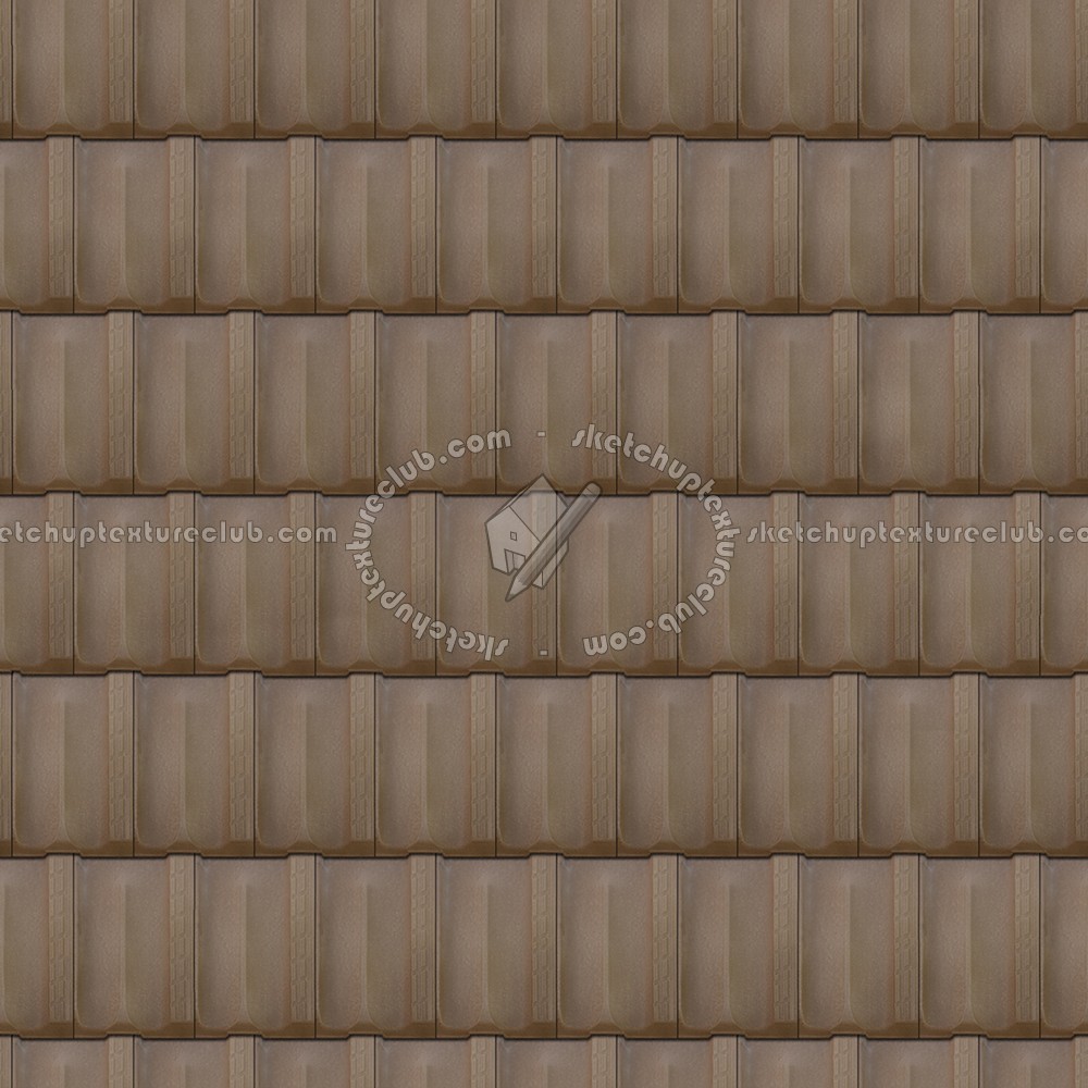 Textures   -   ARCHITECTURE   -   ROOFINGS   -   Clay roofs  - Terracotta roof tile texture seamless 03482 (seamless)