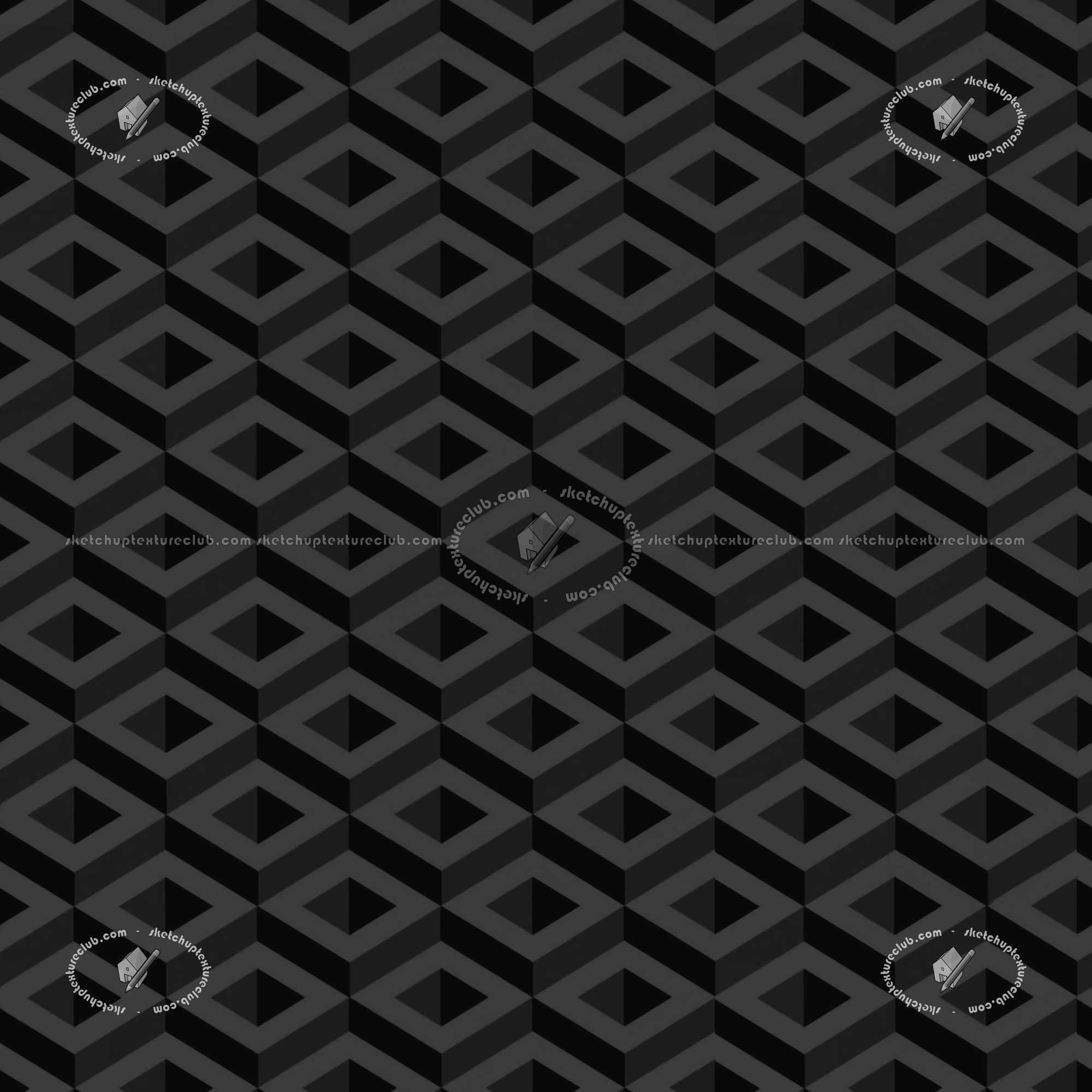 Textures   -   MATERIALS   -   WALLPAPER   -   Geometric patterns  - Geometric wallpaper texture seamless 20840 - Specular