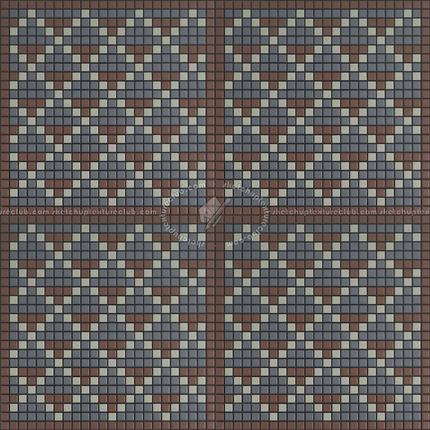 Textures   -   ARCHITECTURE   -   TILES INTERIOR   -   Mosaico   -   Classic format   -   Patterned  - Mosaico patterned tiles texture seamless 15179 (seamless)