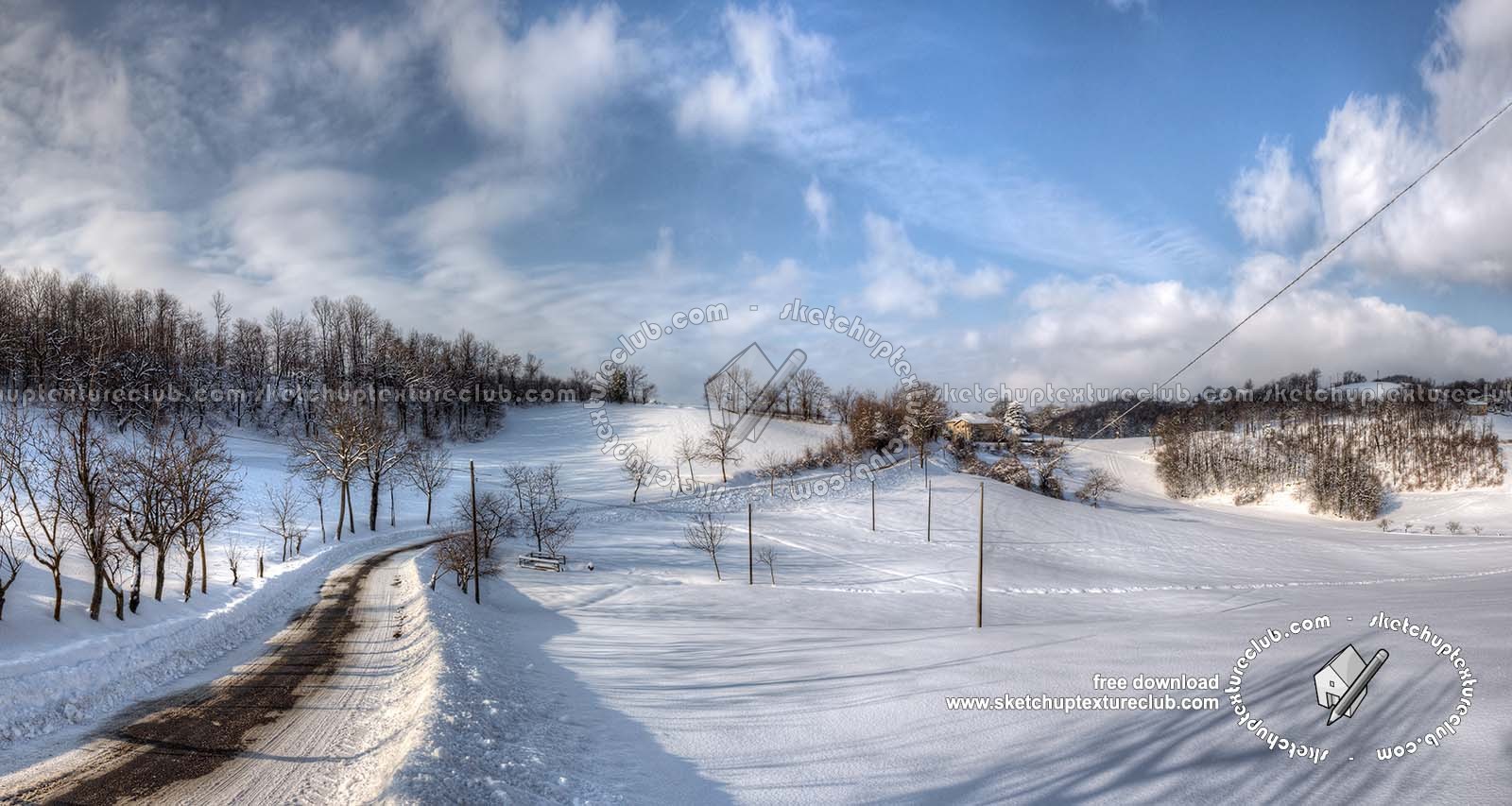 Textures   -   BACKGROUNDS &amp; LANDSCAPES   -   NATURE   -   Countrysides &amp; Hills  - Background snowfall in the countryside 20214