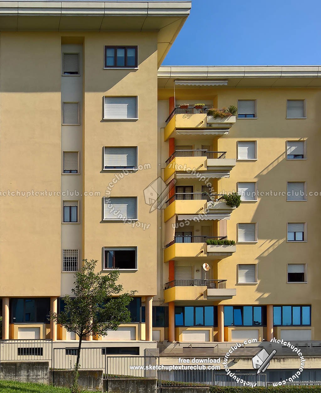 Textures   -   ARCHITECTURE   -   BUILDINGS   -   Residential buildings  - Residential building facades 18471