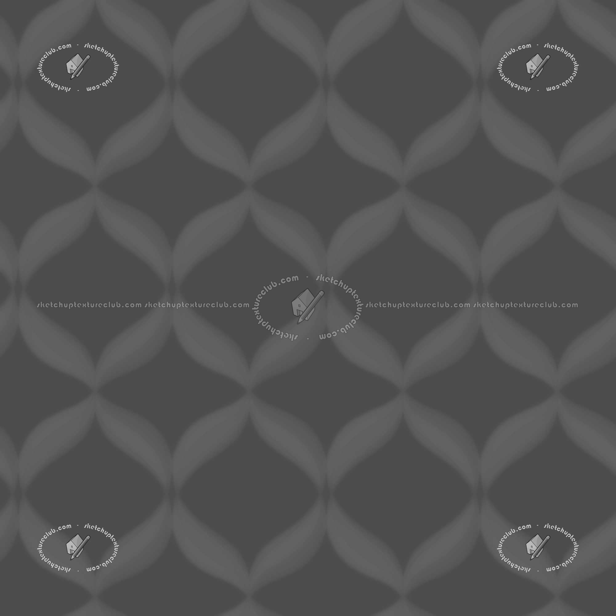 Textures   -   MATERIALS   -   WALLPAPER   -   Geometric patterns  - Modern geometric wallpaper texture seamless 20911 - Displacement
