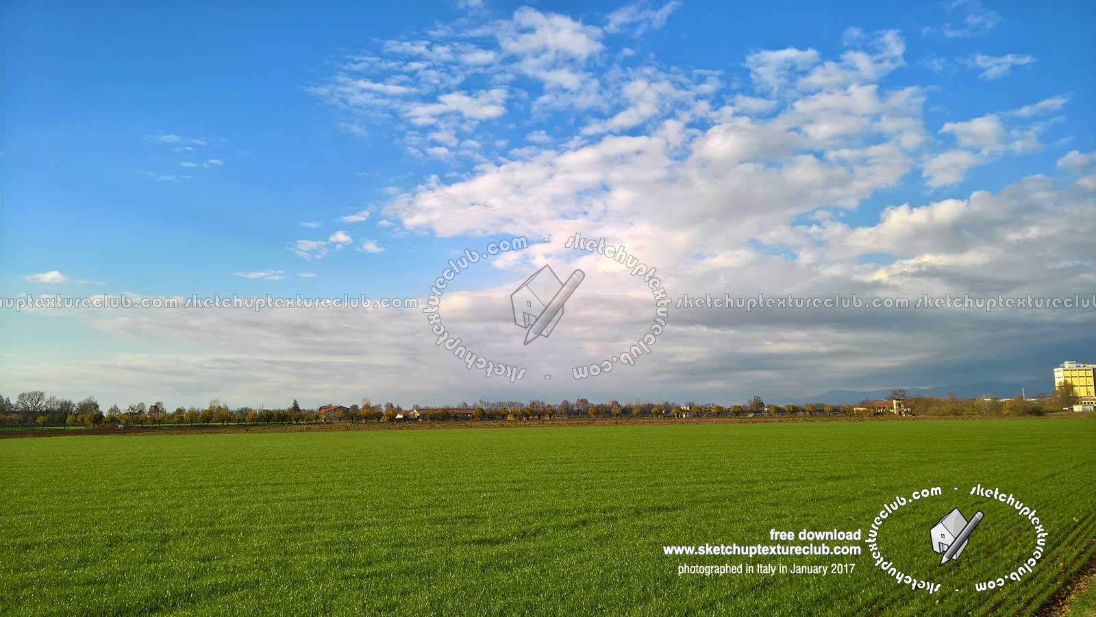 Textures   -   BACKGROUNDS & LANDSCAPES   -   NATURE   -   Countrysides & Hills  - Contryside landscape with cludy sky 20418