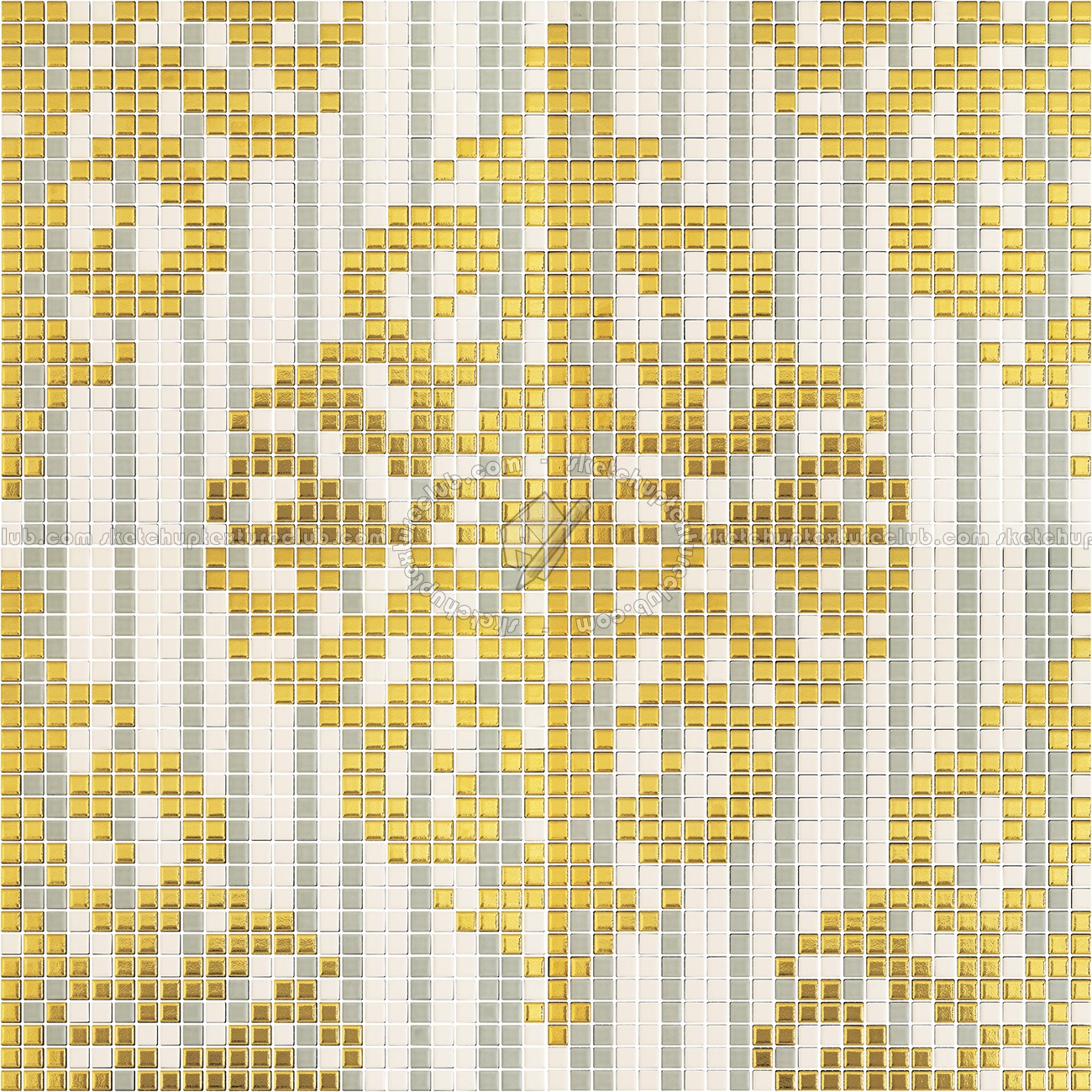 Textures   -   ARCHITECTURE   -   TILES INTERIOR   -   Mosaico   -   Classic format   -   Patterned  - Mosaico patterned tiles texture seamless 15188 (seamless)