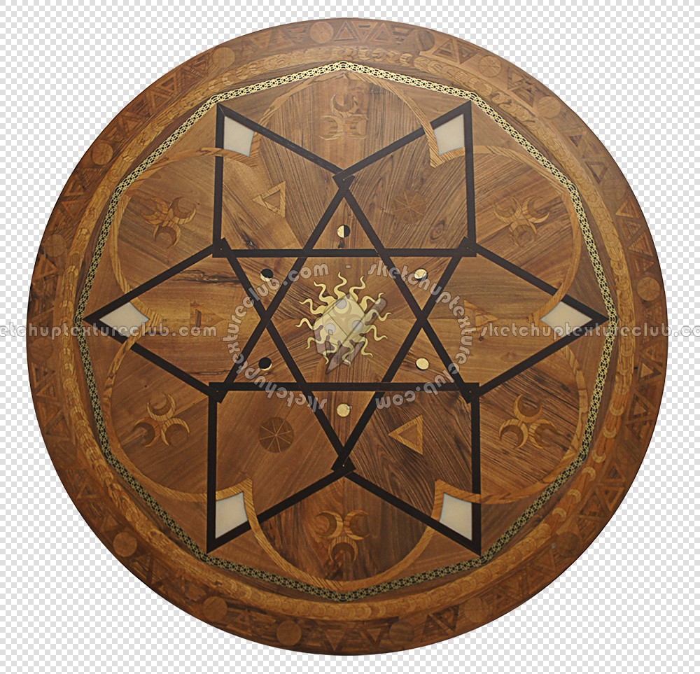 Textures   -   ARCHITECTURE   -   WOOD FLOORS   -   Geometric pattern  - Medallion wood floor texture seamless 16360