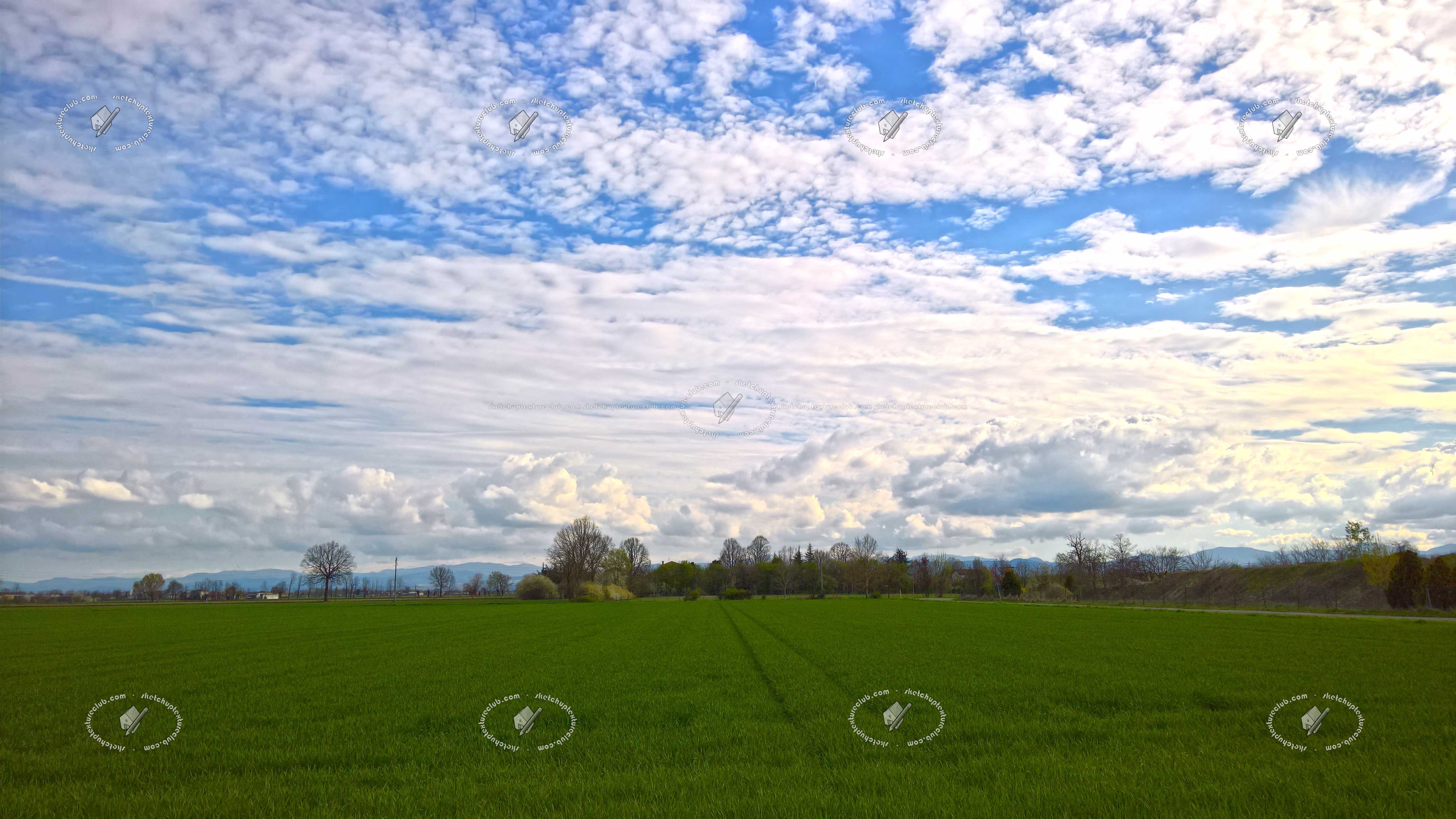 Textures   -   BACKGROUNDS & LANDSCAPES   -   NATURE   -   Countrysides & Hills  - Contryside landscape with cludy sky 20649