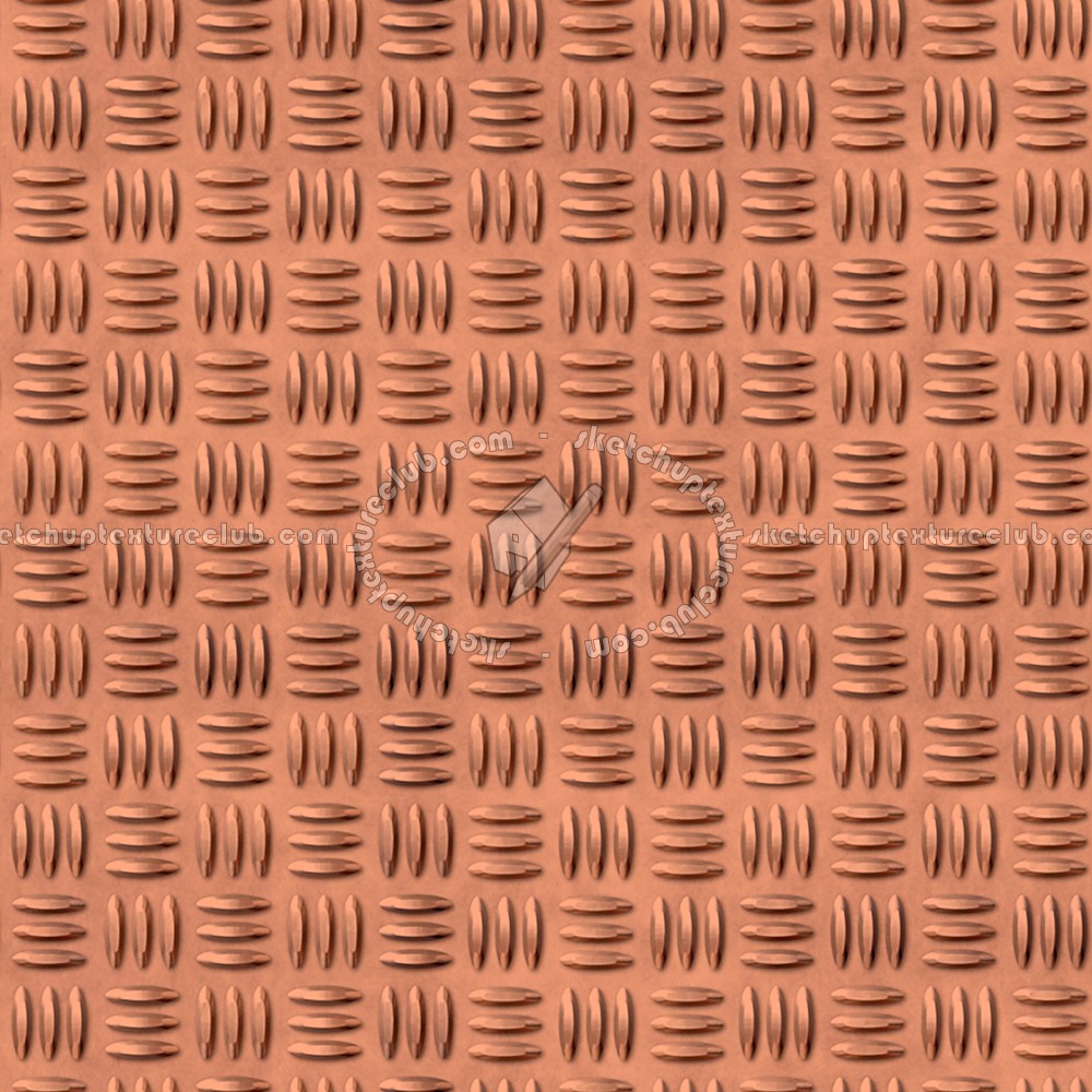Textures   -   MATERIALS   -   METALS   -   Plates  - Copper metal plate texture seamless 10753 (seamless)