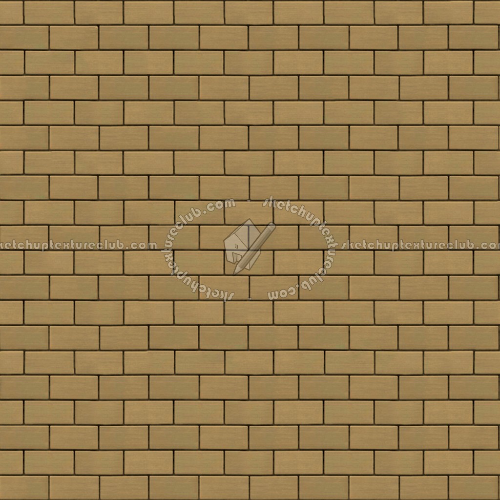Textures   -   MATERIALS   -   METALS   -   Facades claddings  - Metal brick facade cladding texture seamless 10288 (seamless)
