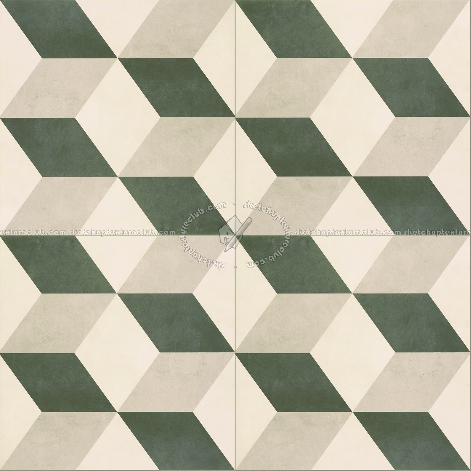 Textures   -   ARCHITECTURE   -   TILES INTERIOR   -   Cement - Encaustic   -   Encaustic  - Encaustic cement ornate tile texture seamless 13625 (seamless)