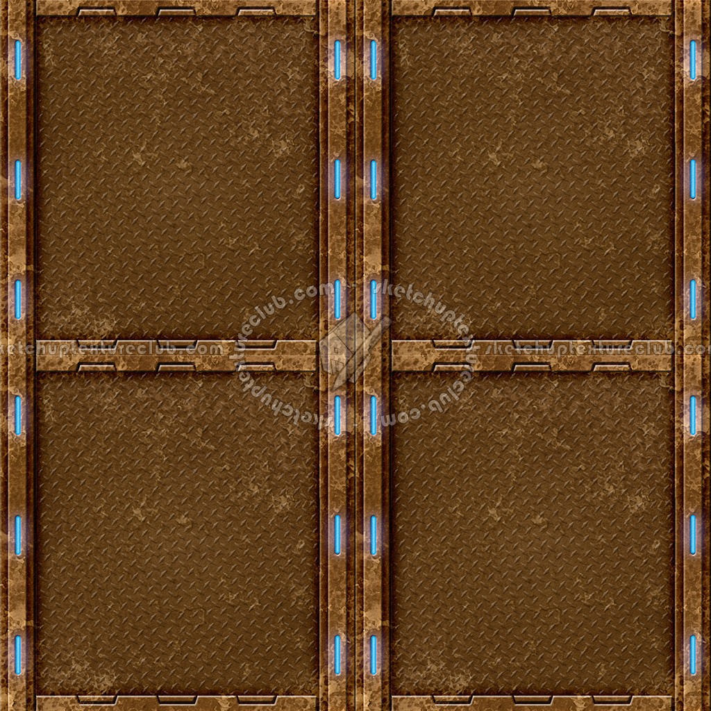 Textures   -   MATERIALS   -   METALS   -   Plates  - Rusty iron metal plate texture seamless 10769 (seamless)