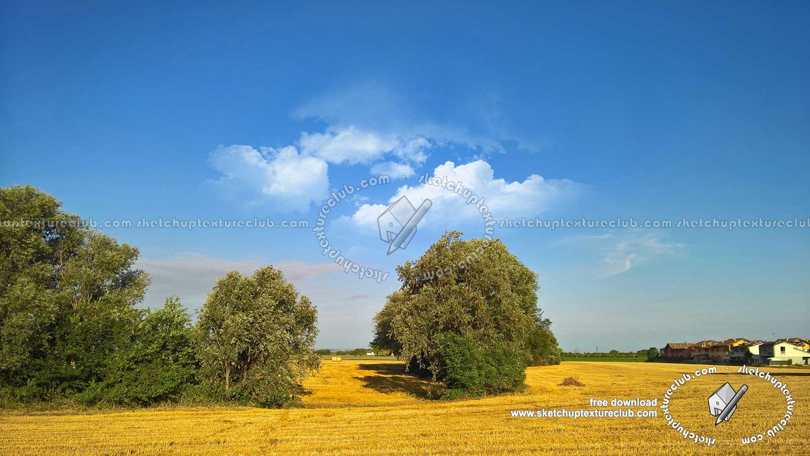 Textures   -   BACKGROUNDS &amp; LANDSCAPES   -   NATURE   -   Countrysides &amp; Hills  - Summer countryside landscape 20802