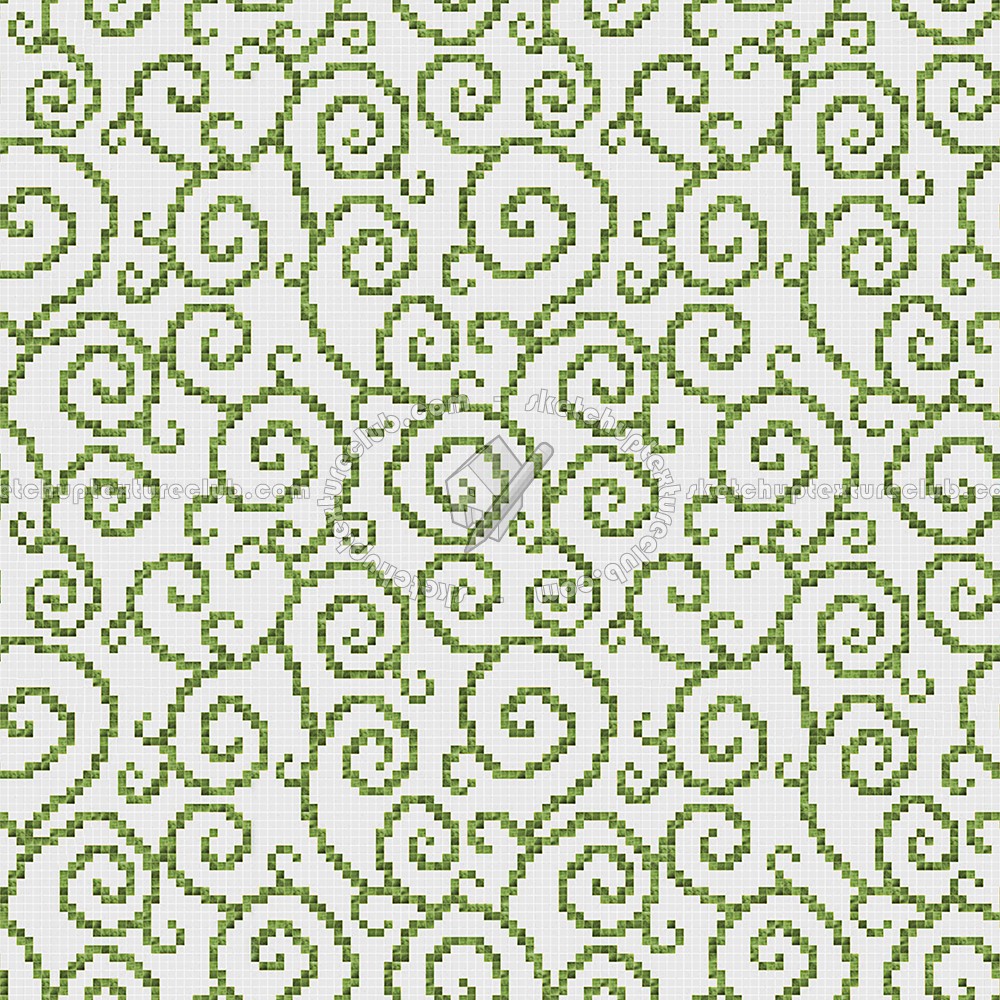 Textures   -   ARCHITECTURE   -   TILES INTERIOR   -   Mosaico   -   Classic format   -   Patterned  - Mosaico patterned tiles texture seamless 15226 (seamless)