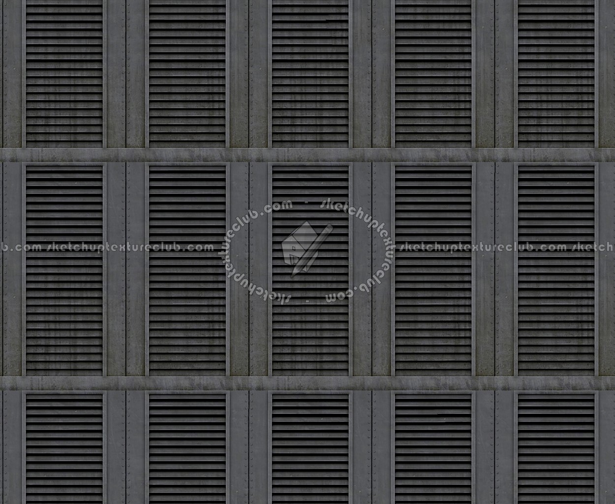 Textures   -   MATERIALS   -   METALS   -   Plates  - Industrial iron metal plate texture seamless 10776 (seamless)