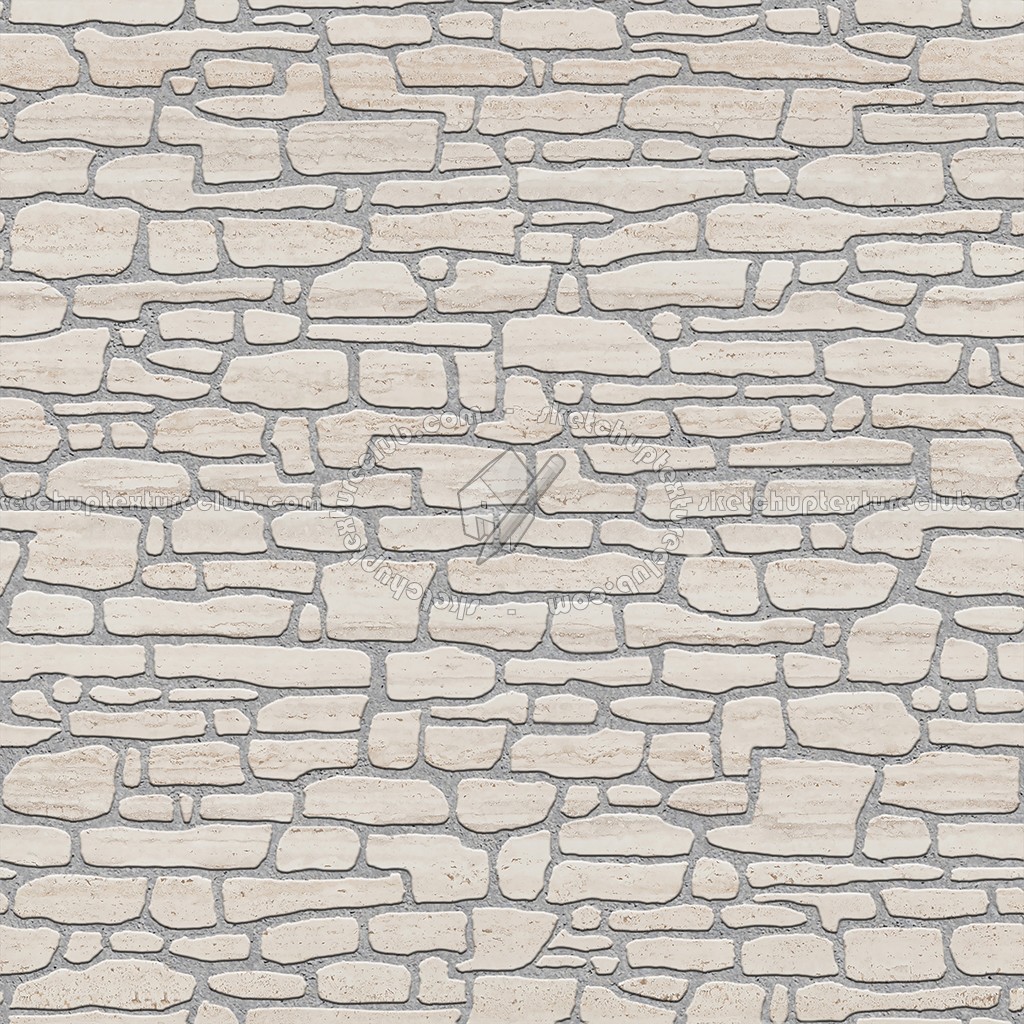 Textures   -   ARCHITECTURE   -   STONES WALLS   -   Claddings stone   -   Exterior  - Wall cladding stone travertine texture seamless 07948 (seamless)