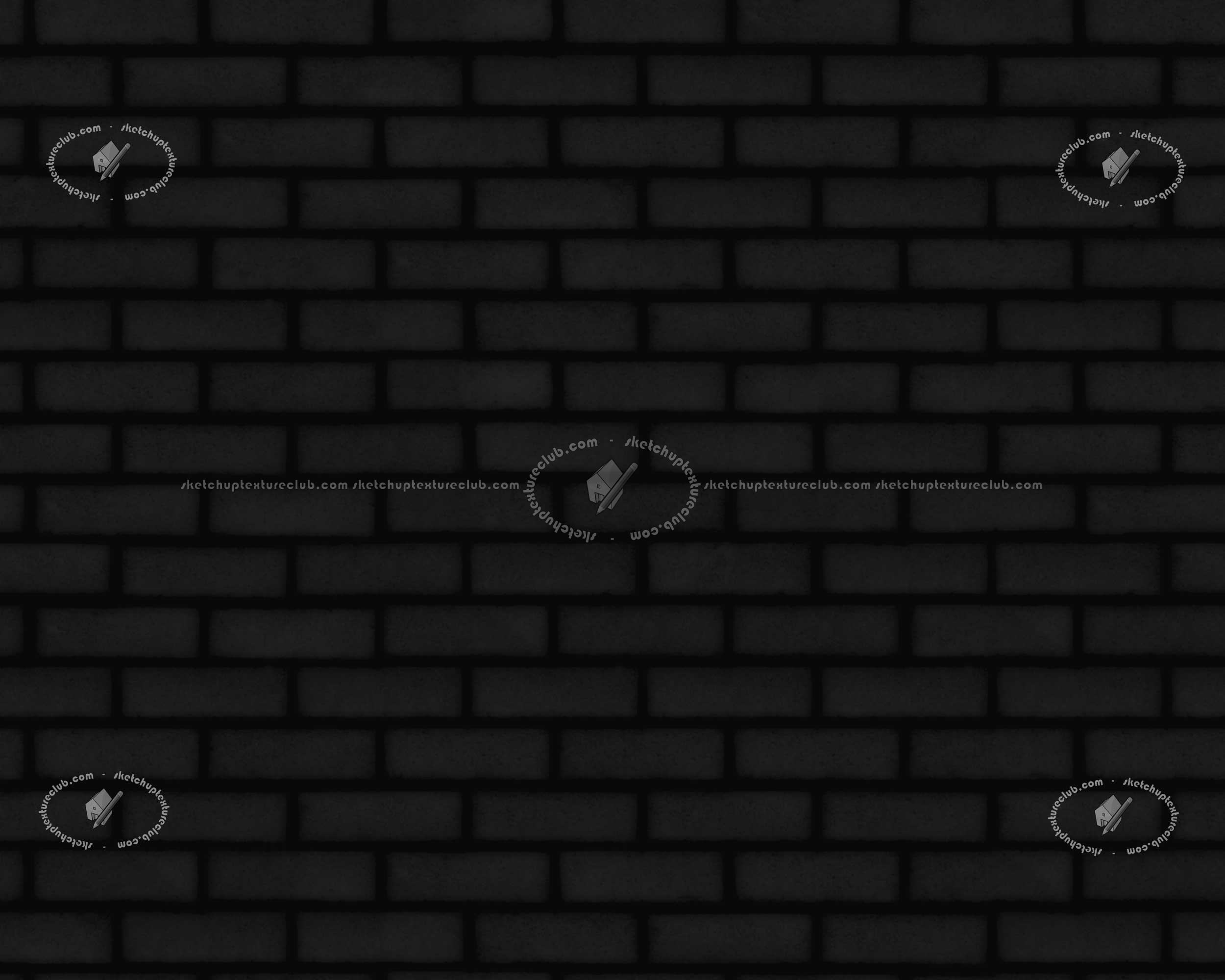 Textures   -   ARCHITECTURE   -   BRICKS   -   Facing Bricks   -   Rustic  - England rustic facing bricks texture seamless 20869 - Specular