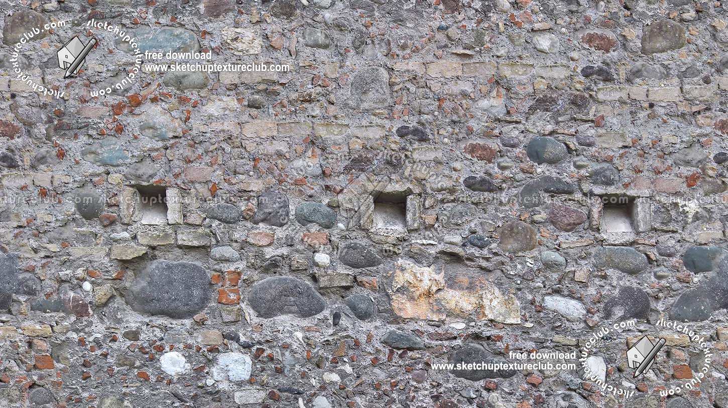 Textures   -   ARCHITECTURE   -   STONES WALLS   -   Stone walls  - Italy old mixed wall stone texture seamless 19267 (seamless)