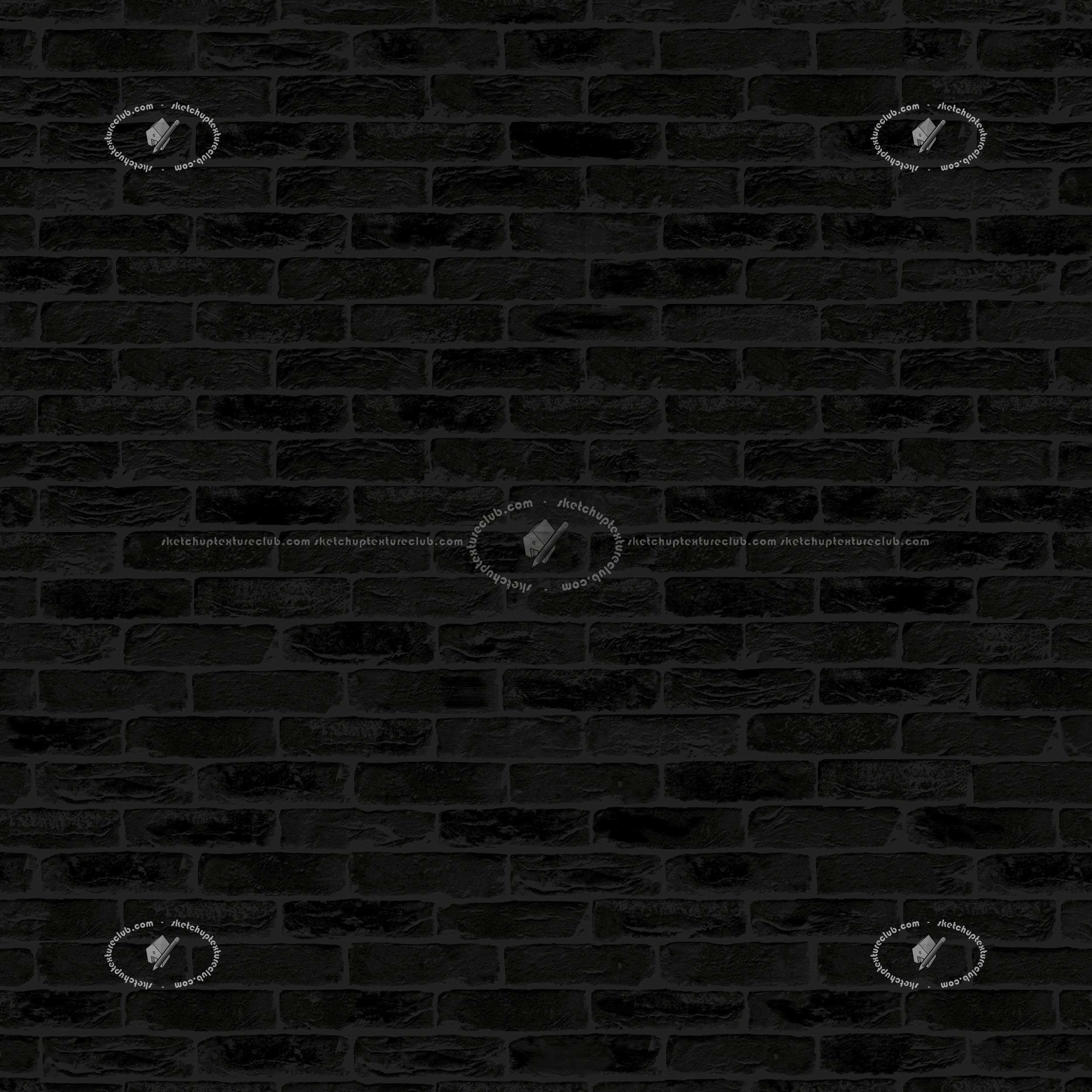 Textures   -   ARCHITECTURE   -   BRICKS   -   Facing Bricks   -   Rustic  - Rustic facing bricks texture seamless 20895 - Specular