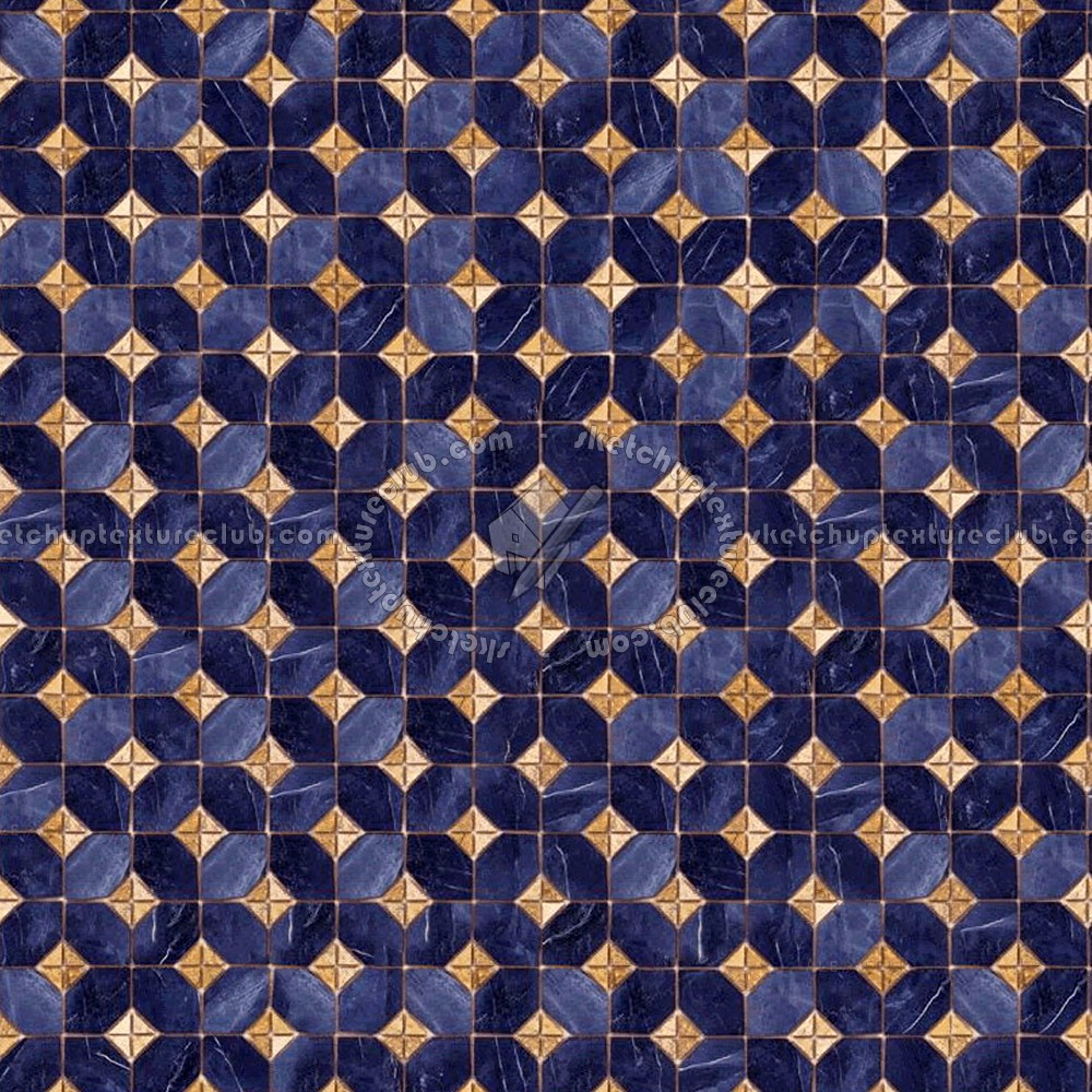 Textures   -   ARCHITECTURE   -   TILES INTERIOR   -   Mosaico   -   Classic format   -   Patterned  - Mosaico patterned tiles texture seamless 16142 (seamless)