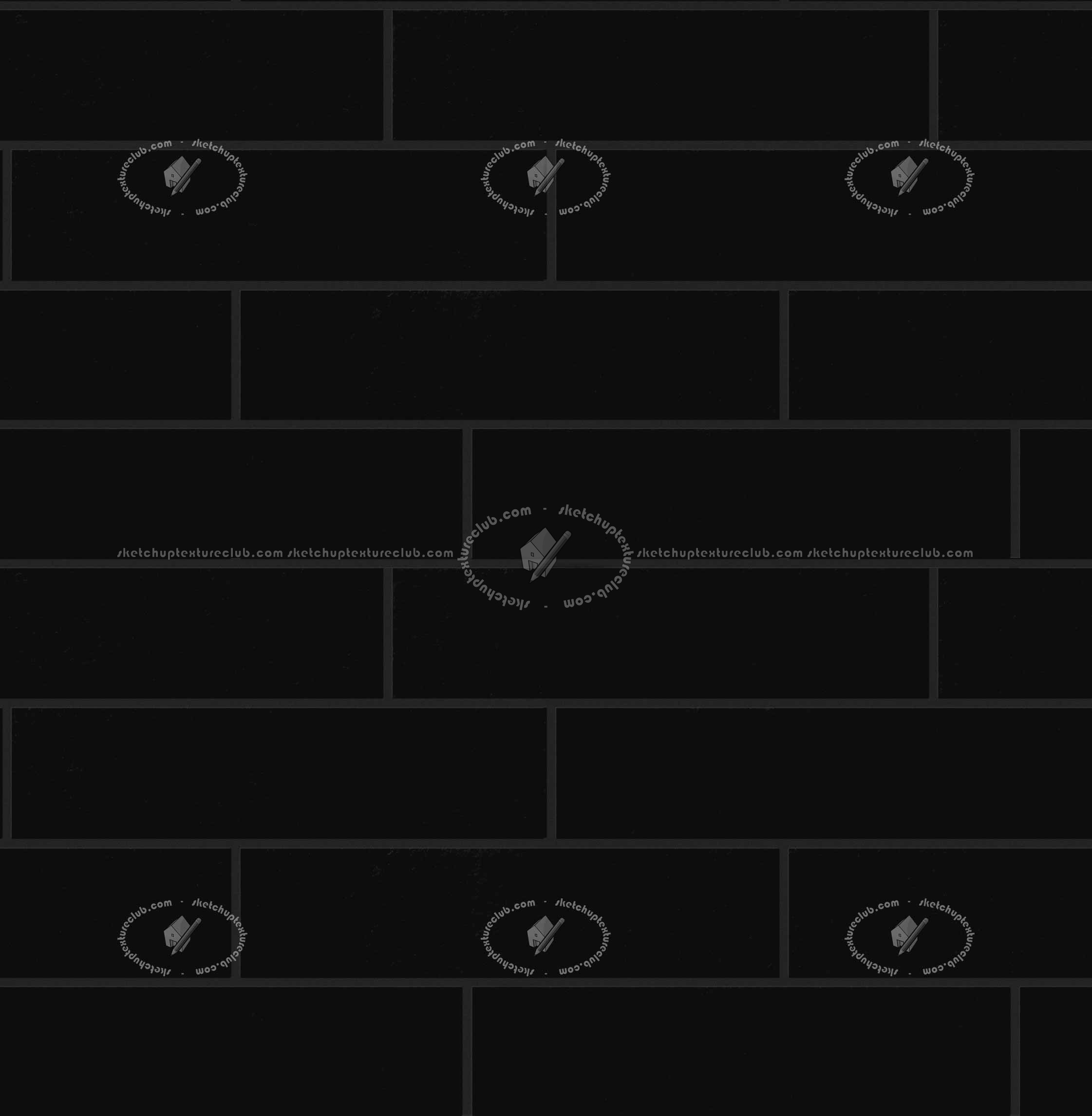 Textures   -   ARCHITECTURE   -   BRICKS   -   Facing Bricks   -   Rustic  - Dark rustic facing bricks texture seamless 21266 - Specular