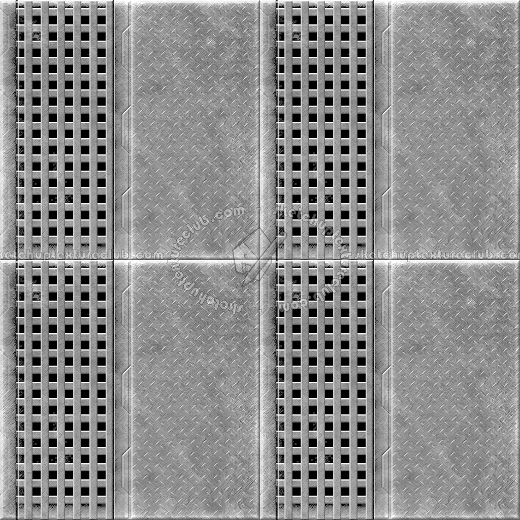 Textures   -   MATERIALS   -   METALS   -   Plates  - Industrial aluminium metal plate texture seamless 10798 (seamless)