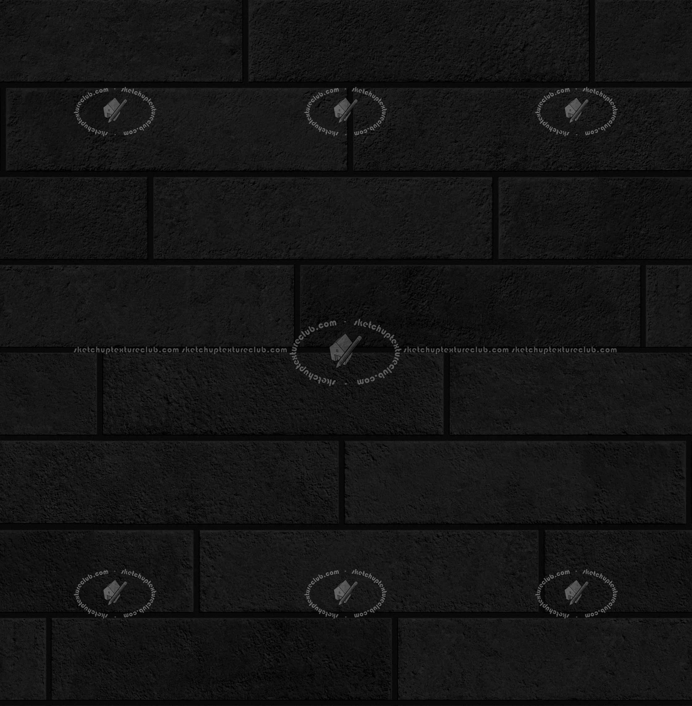 Textures   -   ARCHITECTURE   -   BRICKS   -   Facing Bricks   -   Rustic  - Rustic facing bricks texture seamless 21268 - Specular