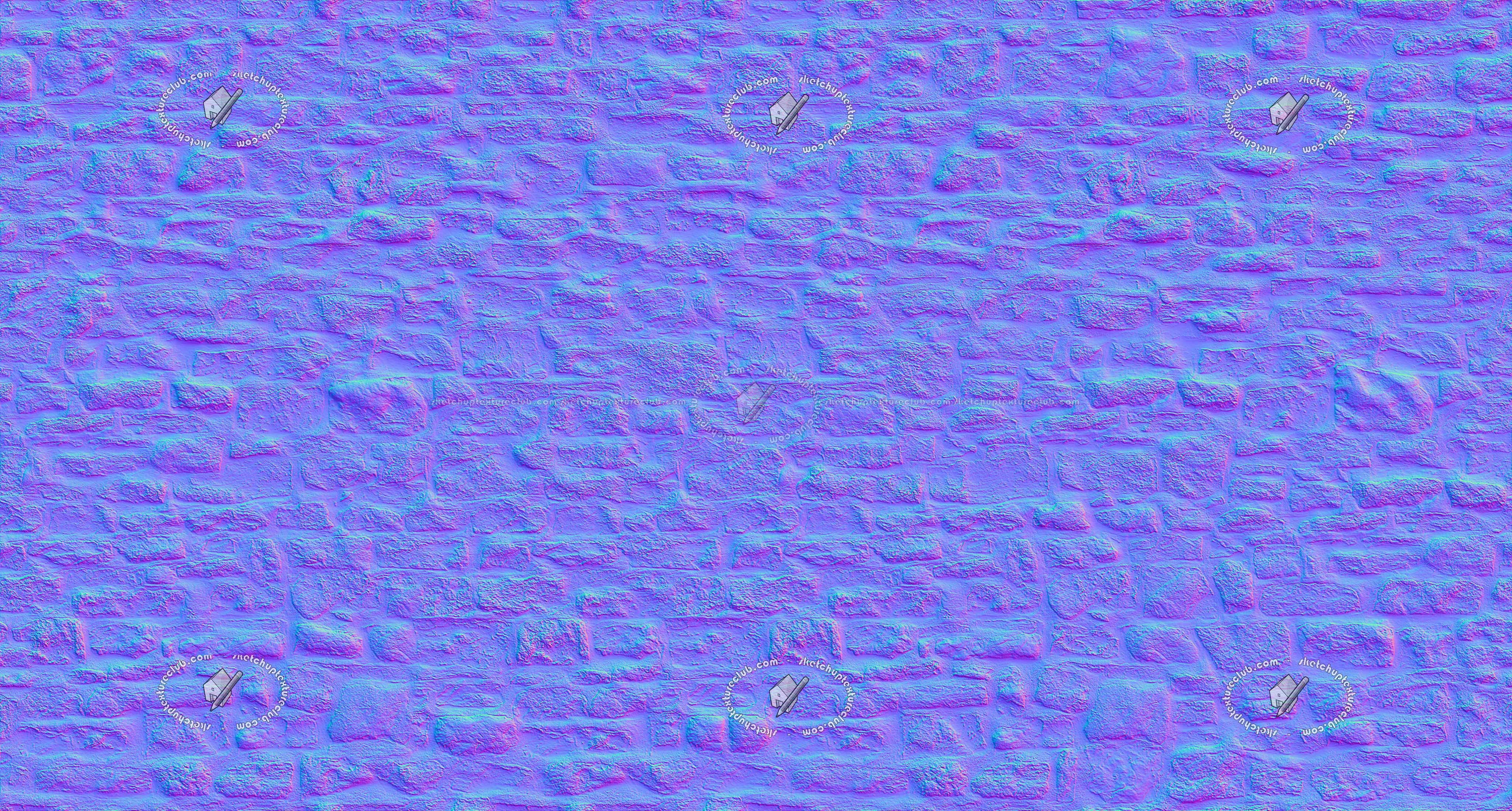 Textures   -   ARCHITECTURE   -   STONES WALLS   -   Stone walls  - Old wall stone texture seamless 21205 - Normal